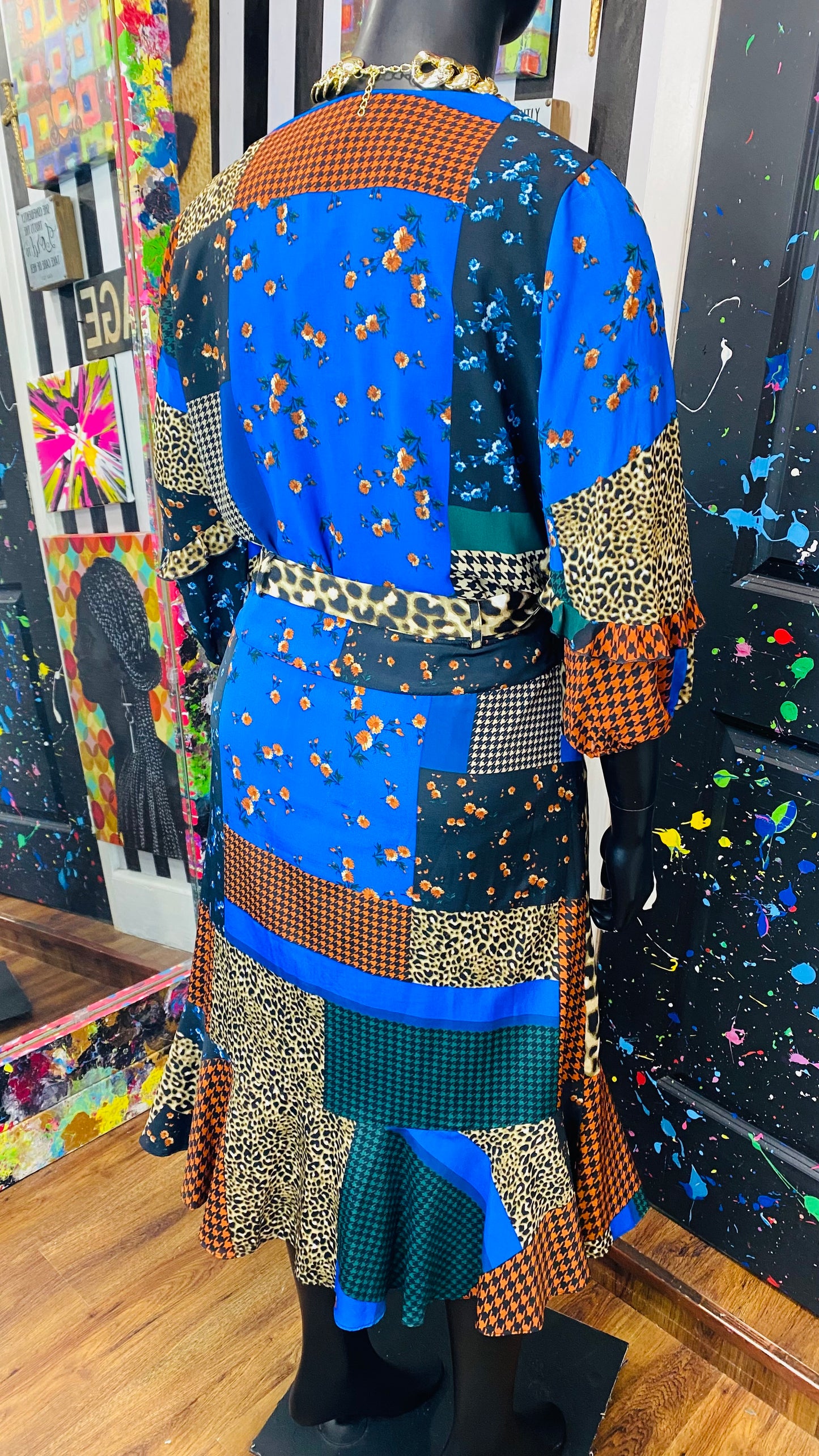 Calvin Klein MixPrint Skirt Set (14)