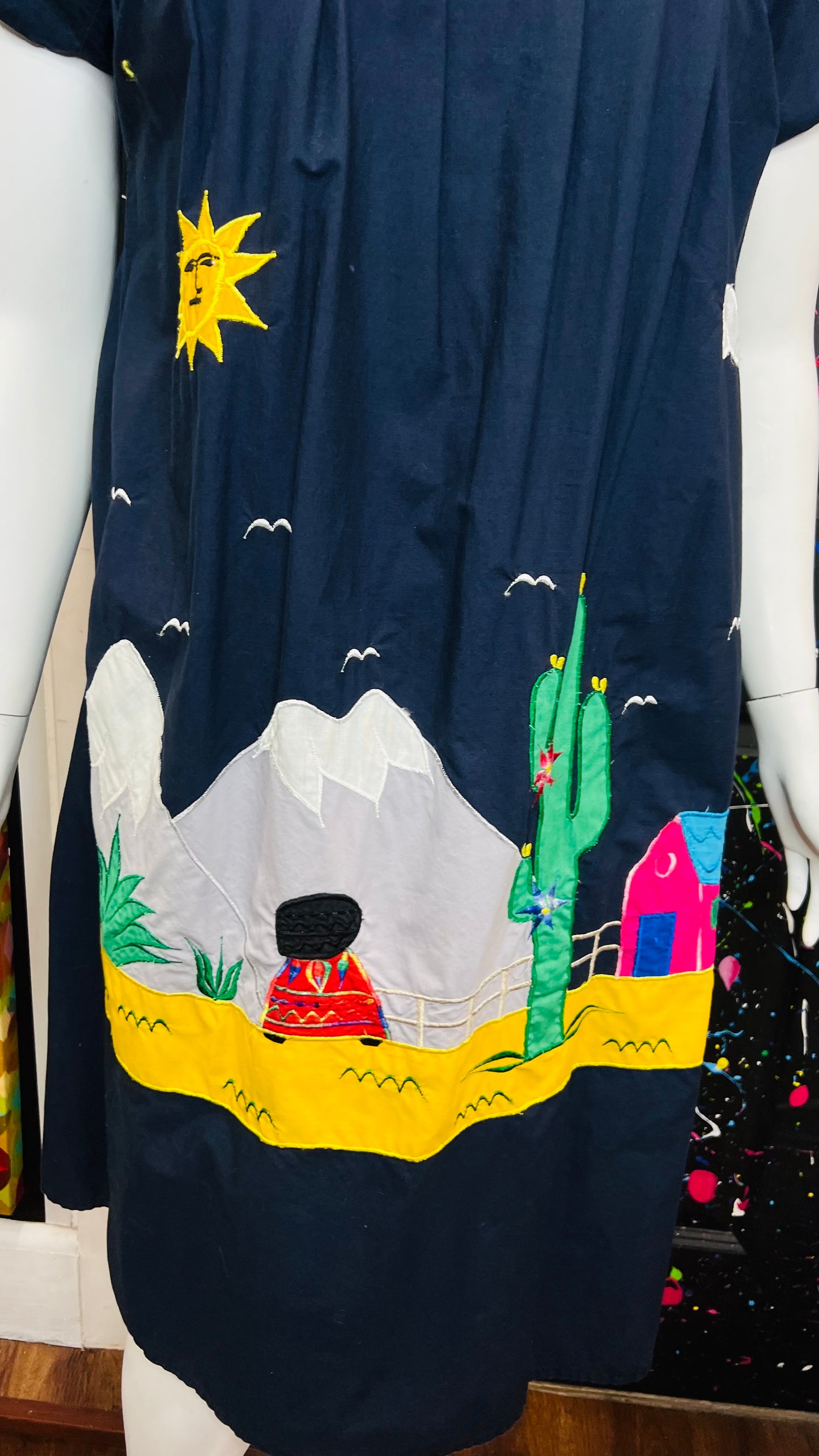 Vintage Novelty House Dress (16)