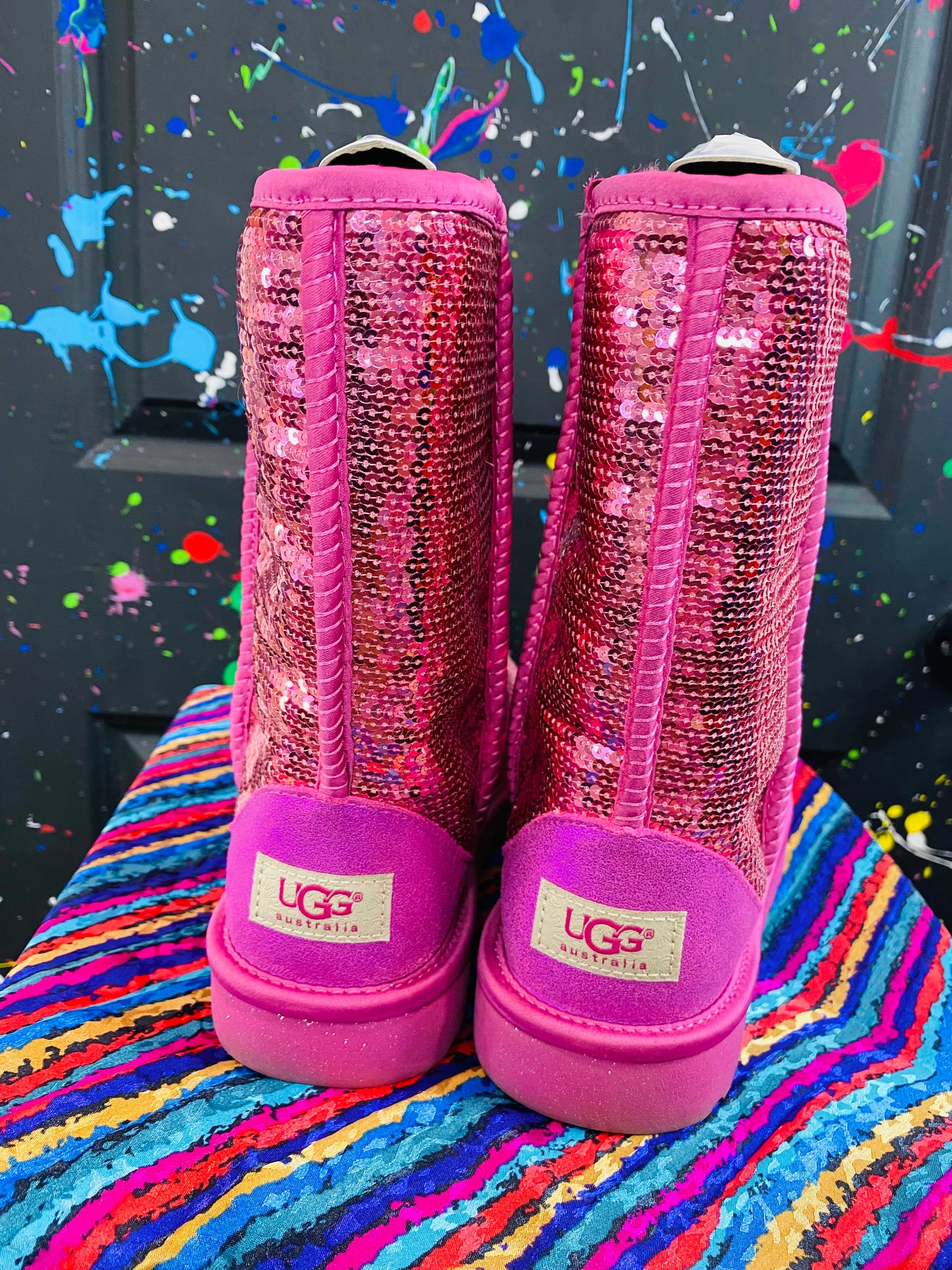 Embellished Uggs- Pink