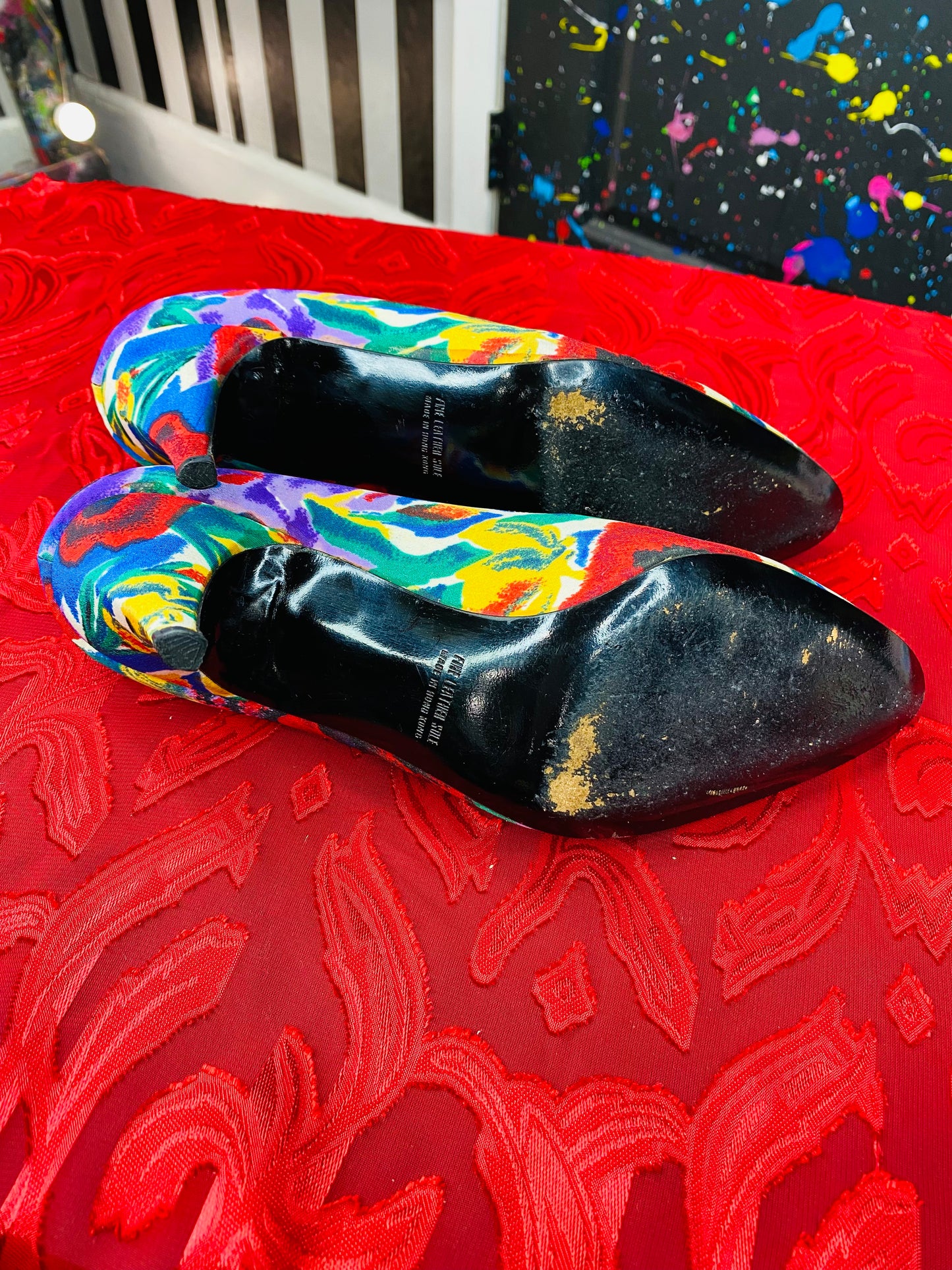 Sutton Plaza Floral Heels