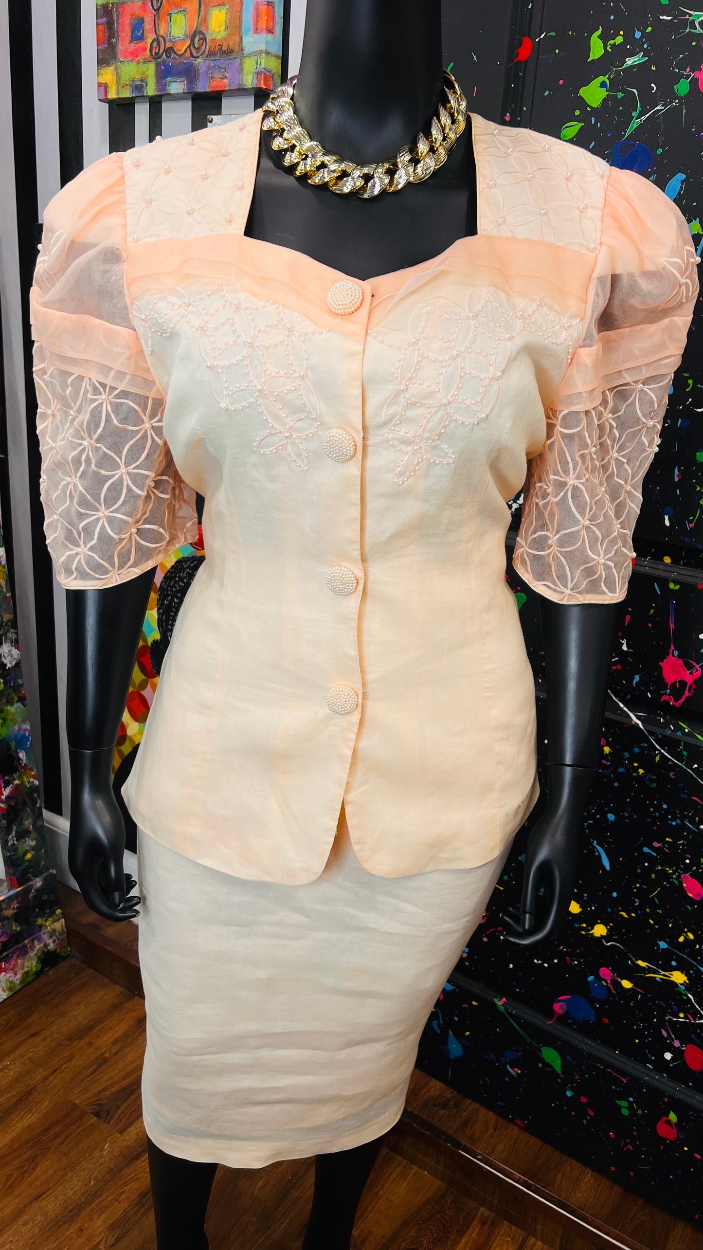 Vintage ‘ACTION’ Skirt Suit (16)