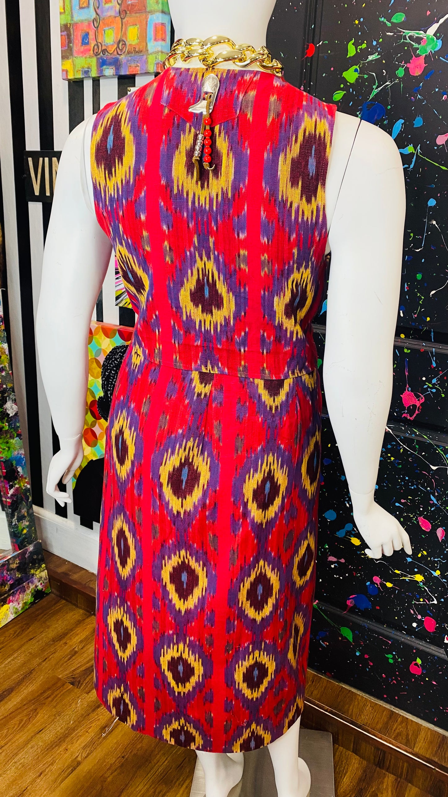 Vintage Fringe Tribal Print Set (12)