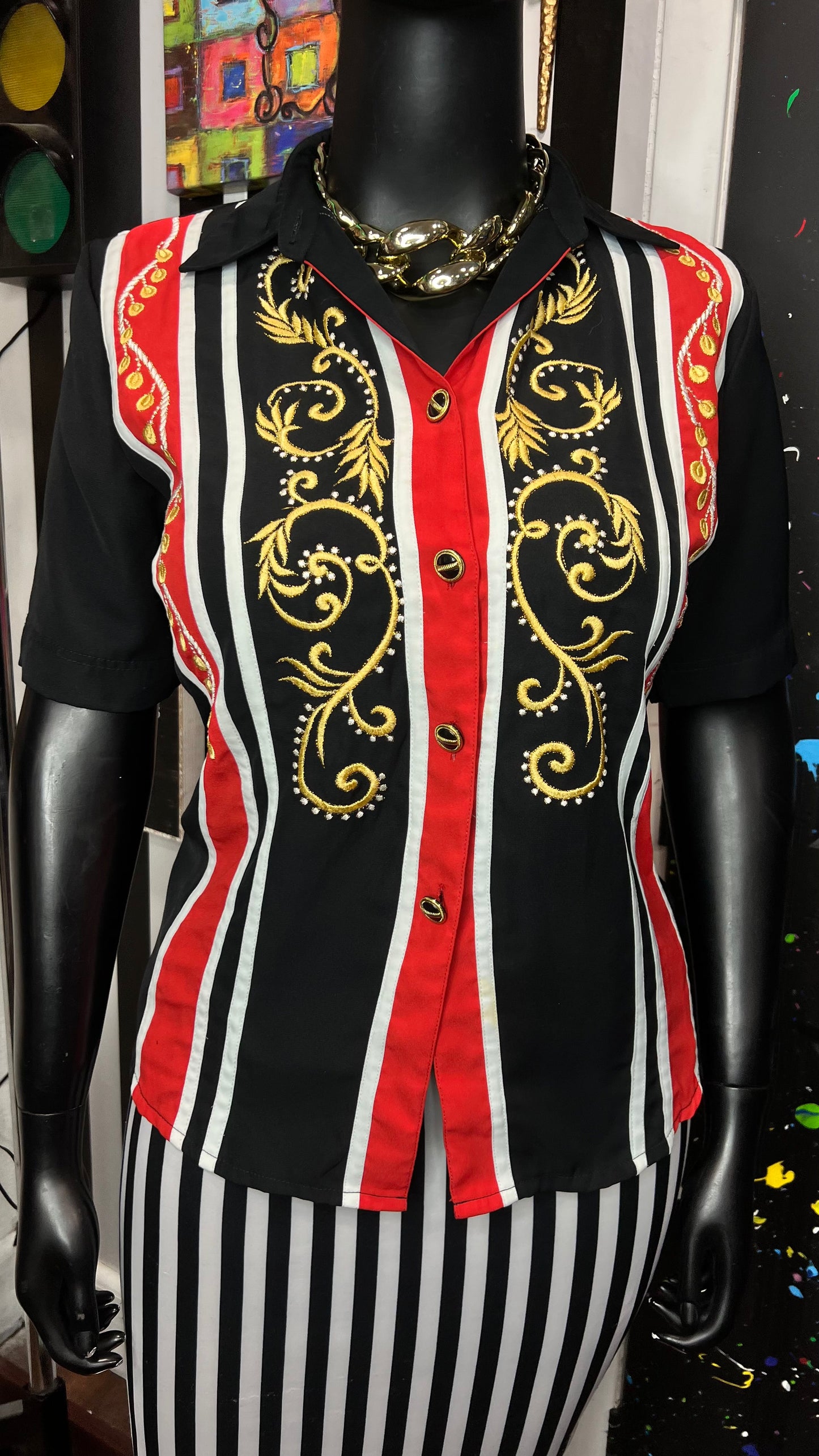 Vintage Royalty Blouse (14)