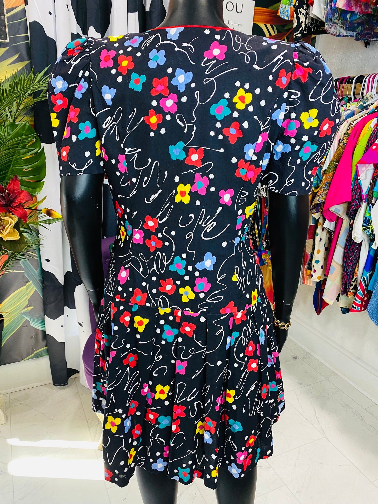 Vintage Floral Romper