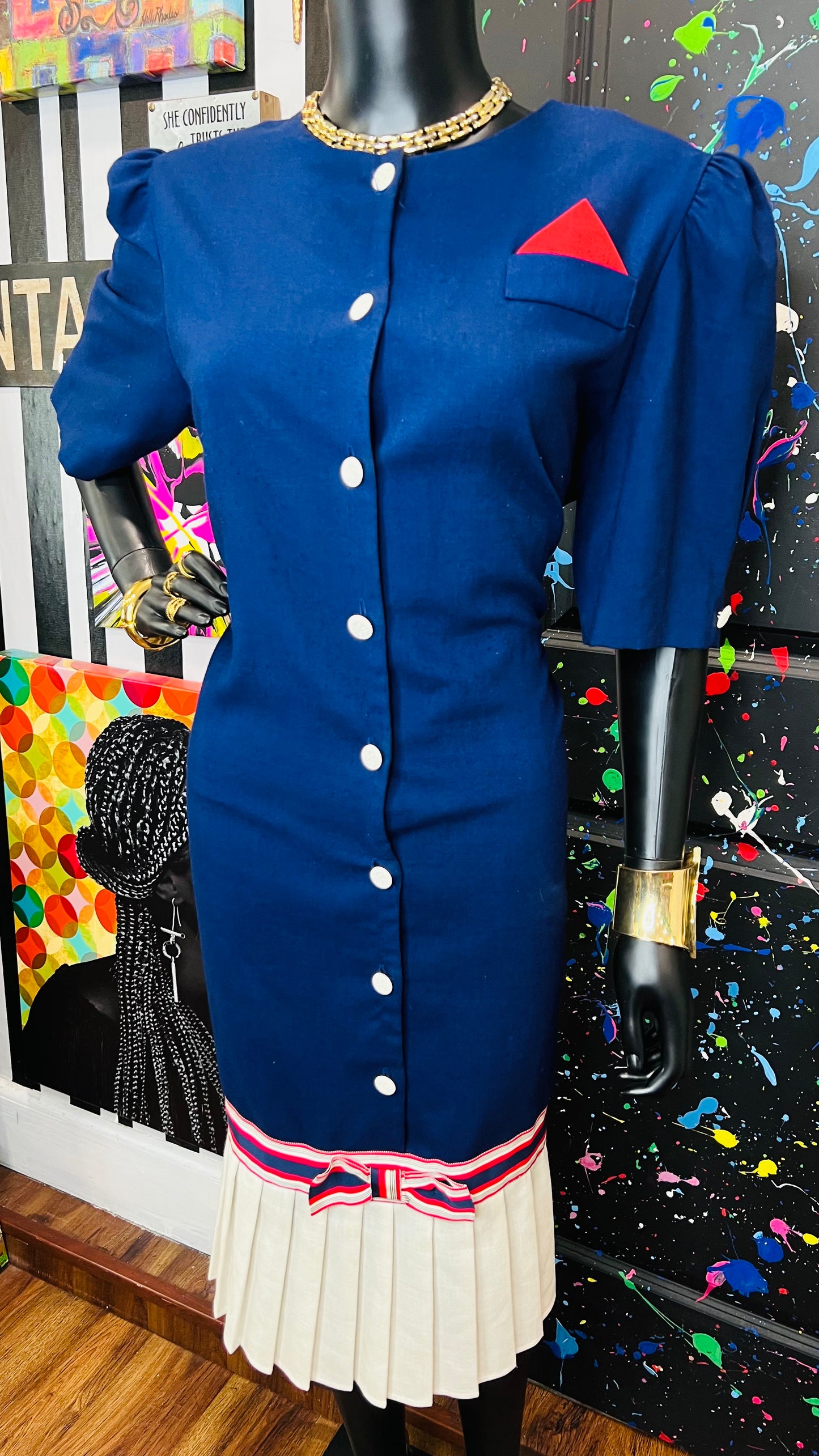 Vintage Sailors Dress (14)