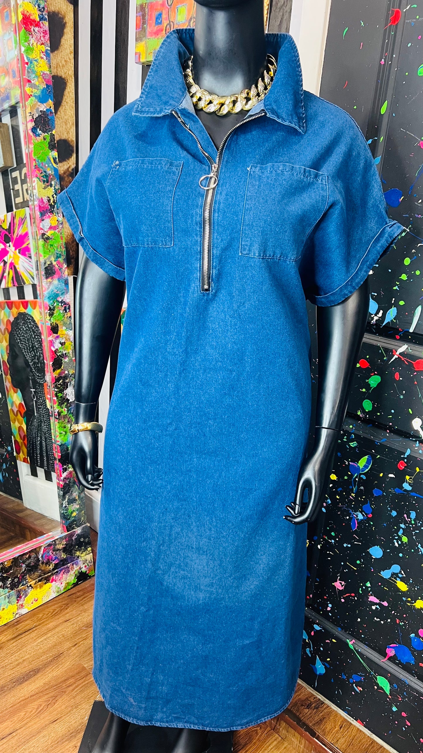 Y2K Denim Dress (18)