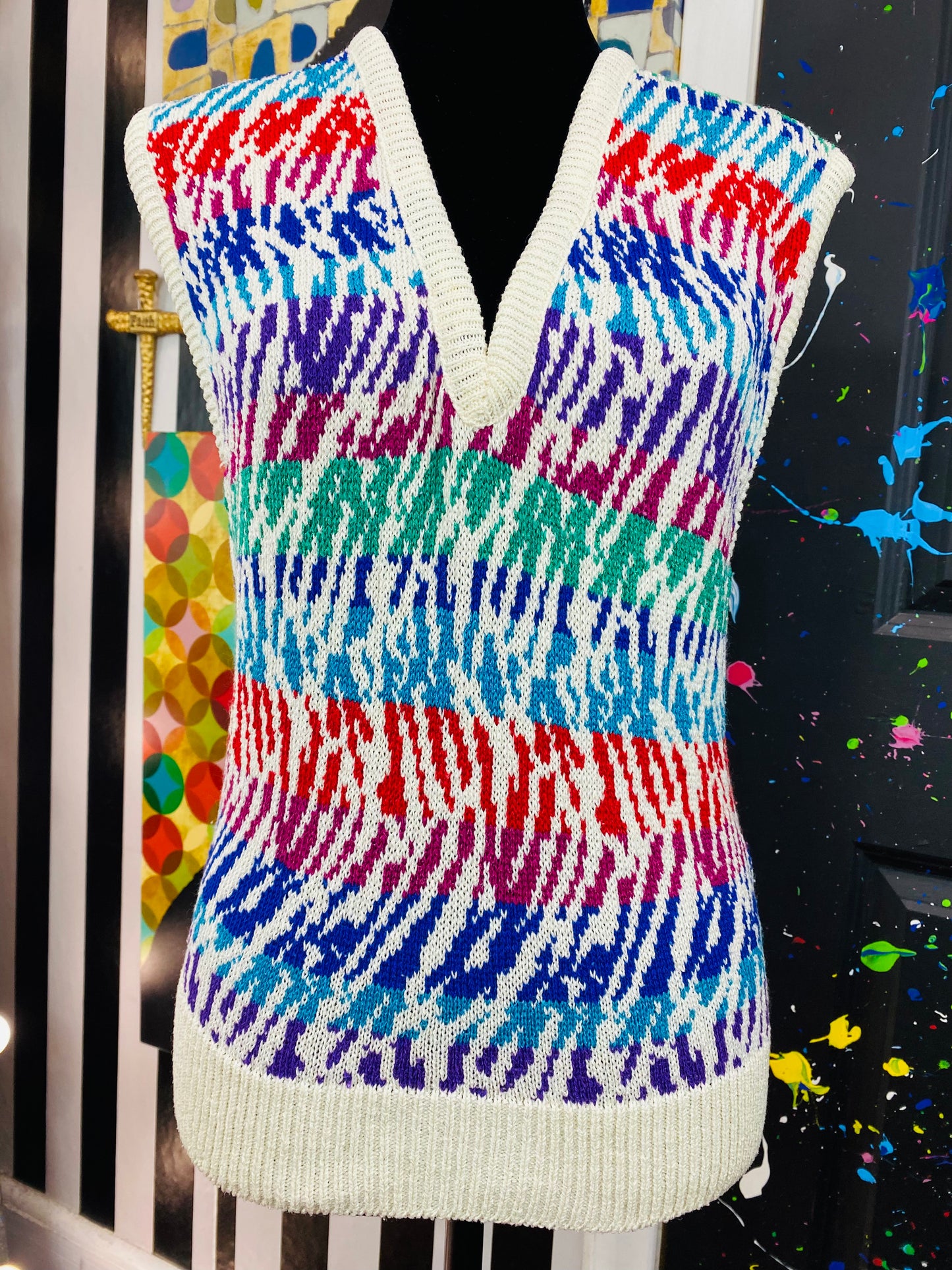 Vintage James Kenrob Knit Vest