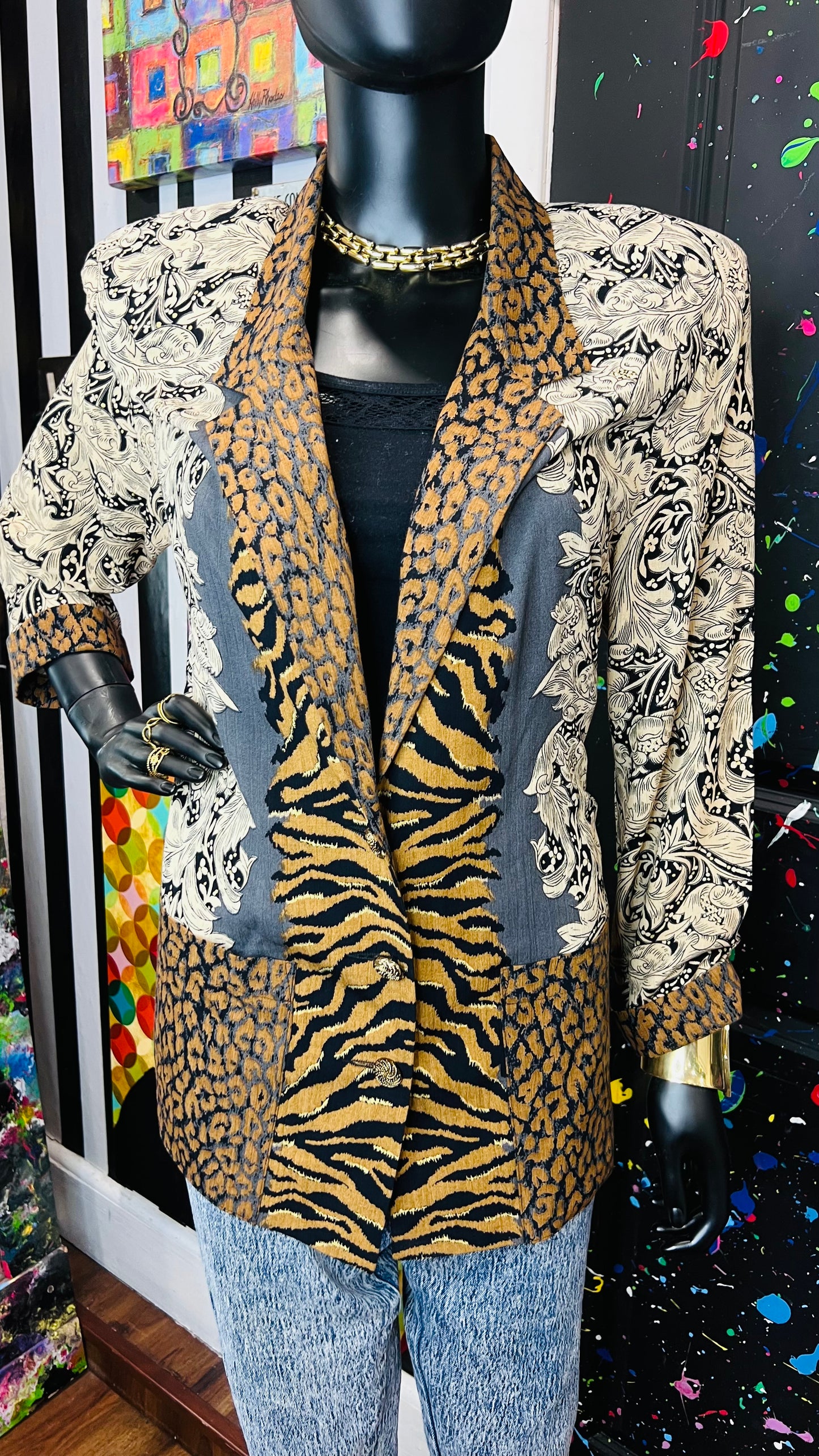 Vintage Carole Little Blazer (12/14)