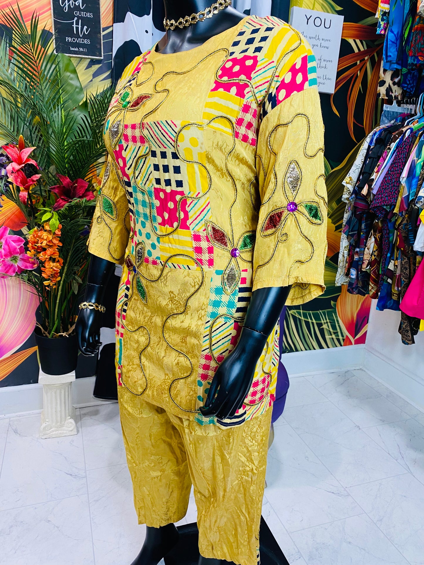 Vintage Golden River Pants Set