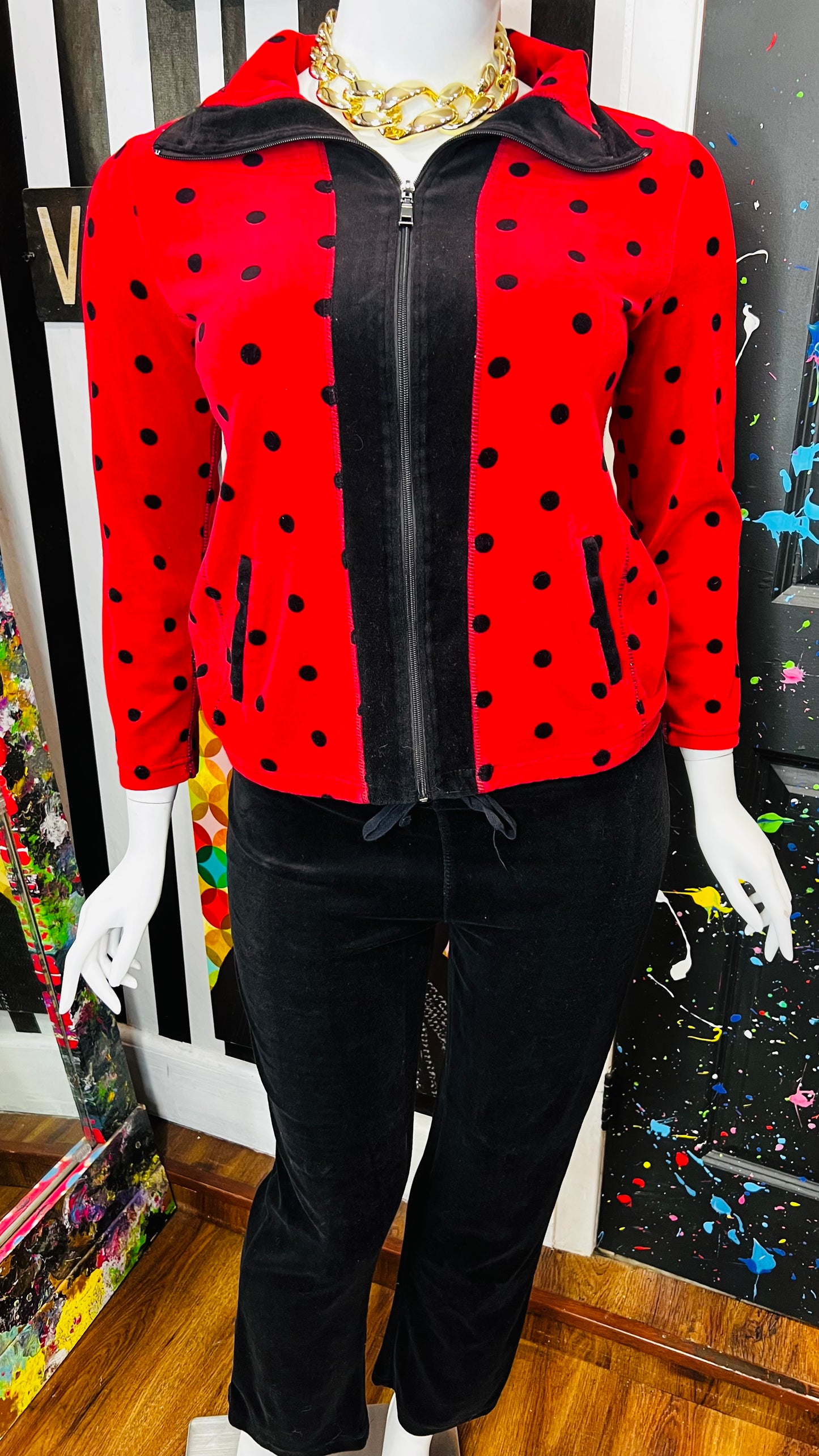 Vintage Pants Velour Set (14/16)