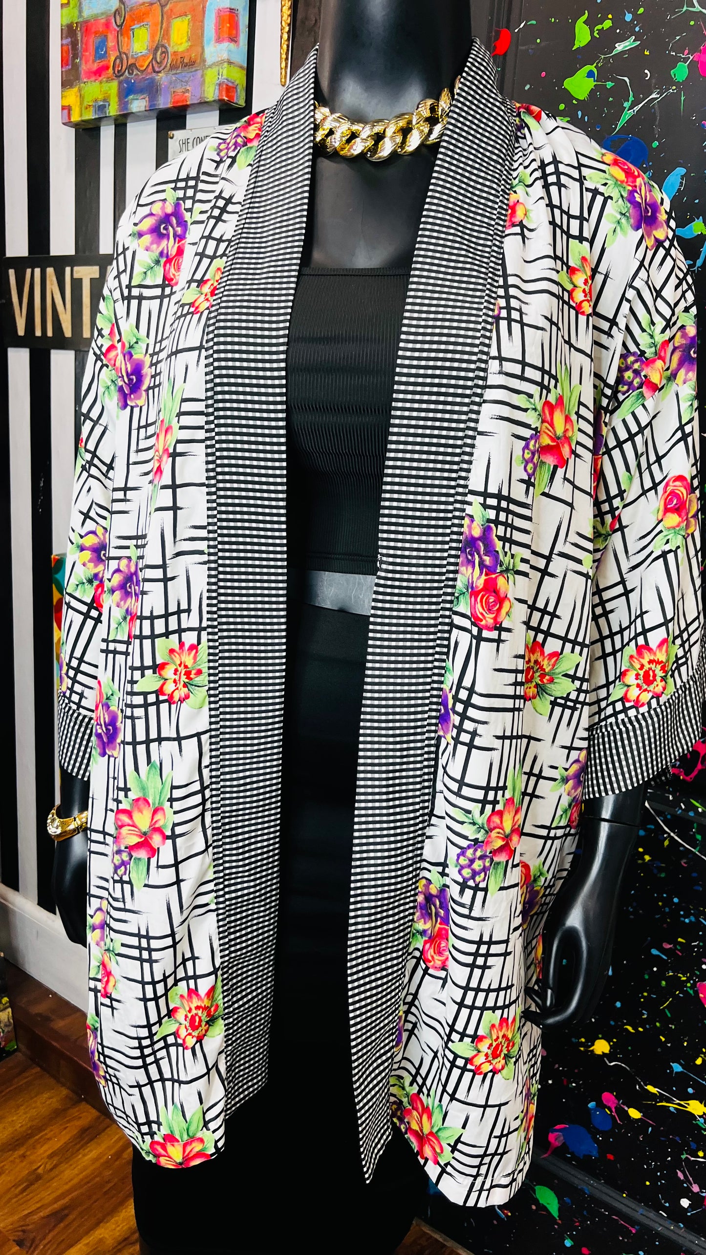 Vintage Victoria Secret Floral Duster (OS)