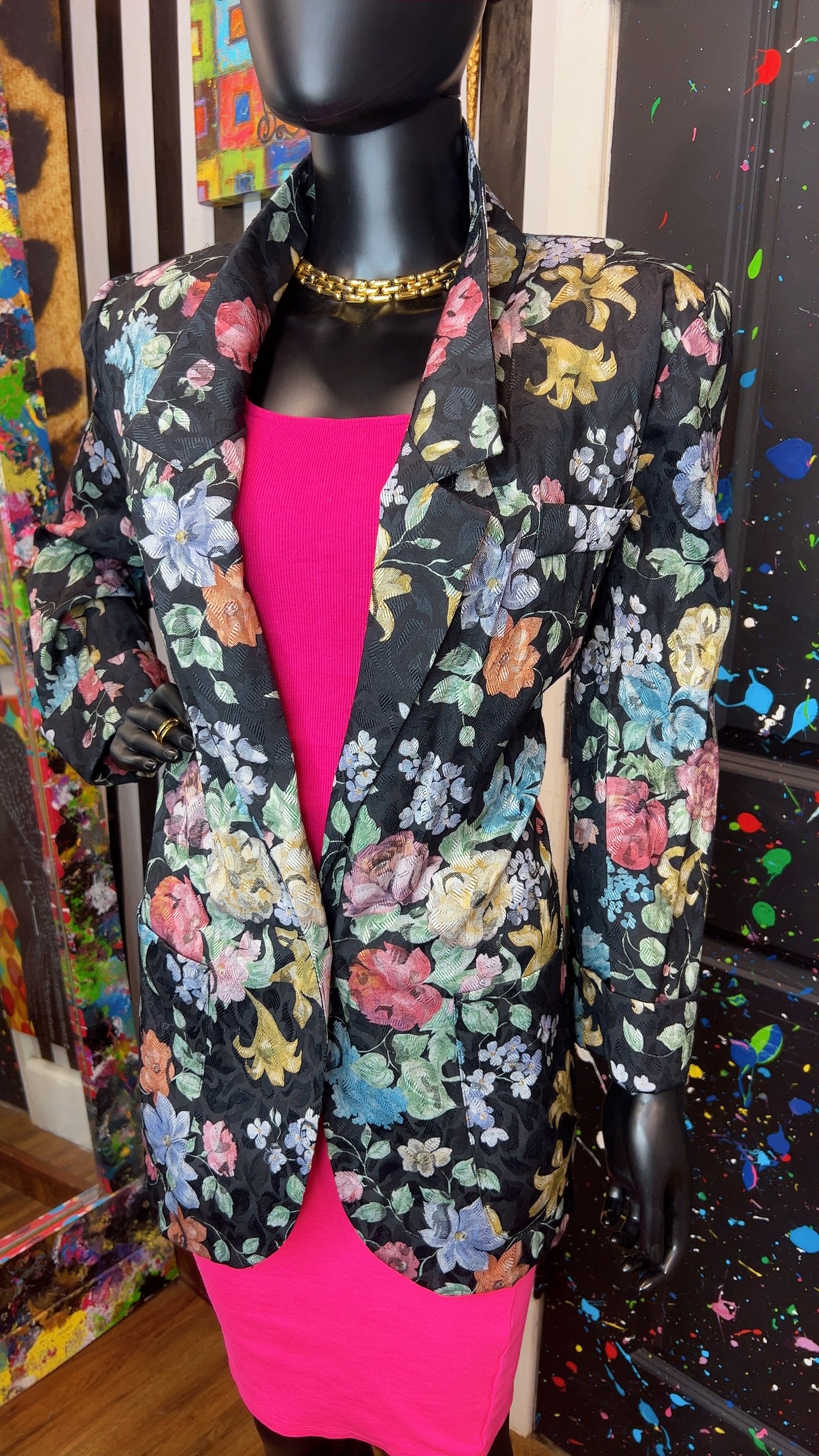 Vintage Floral Blazer (14)