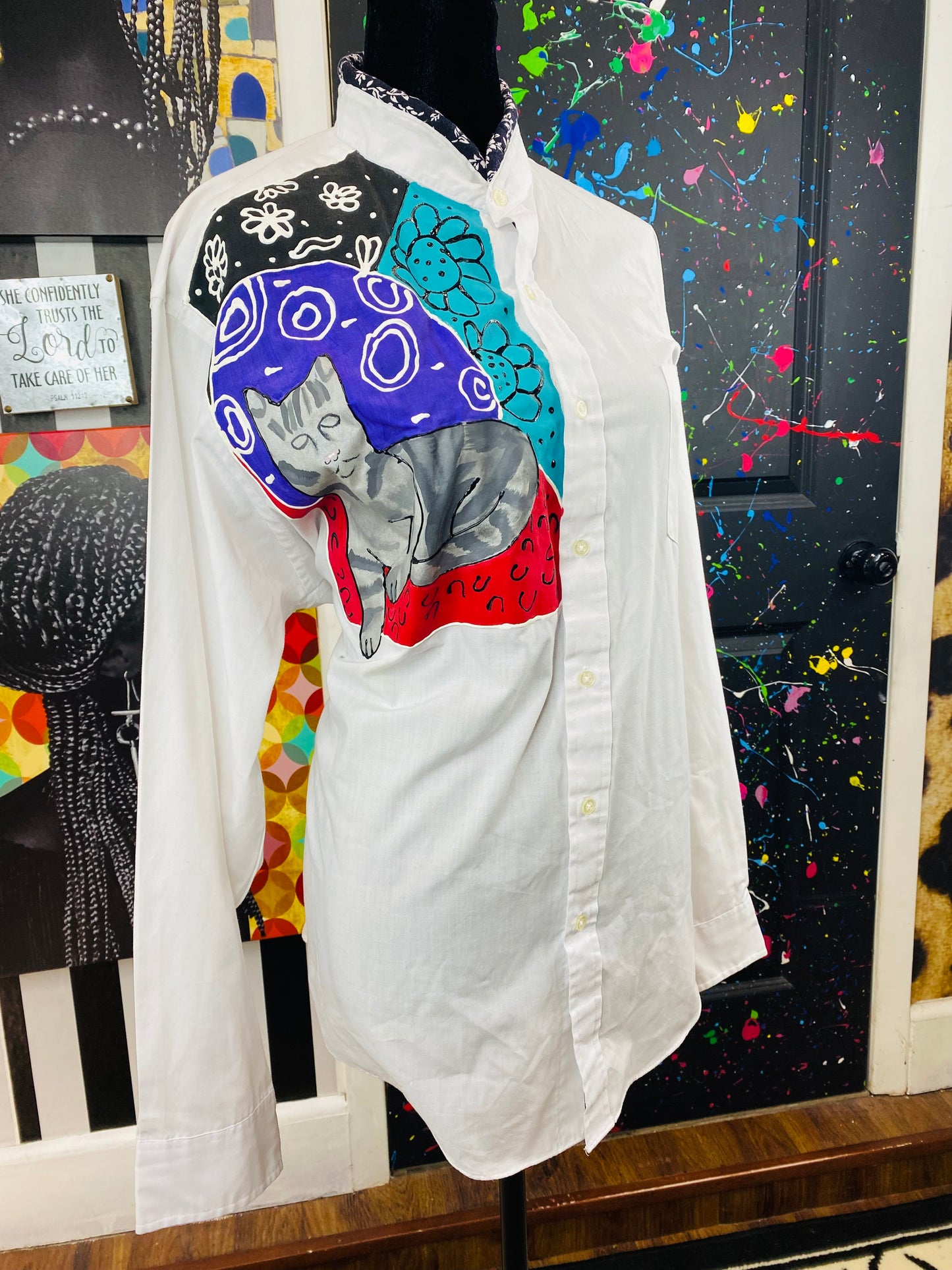 Vintage Long Sleeve Blouse