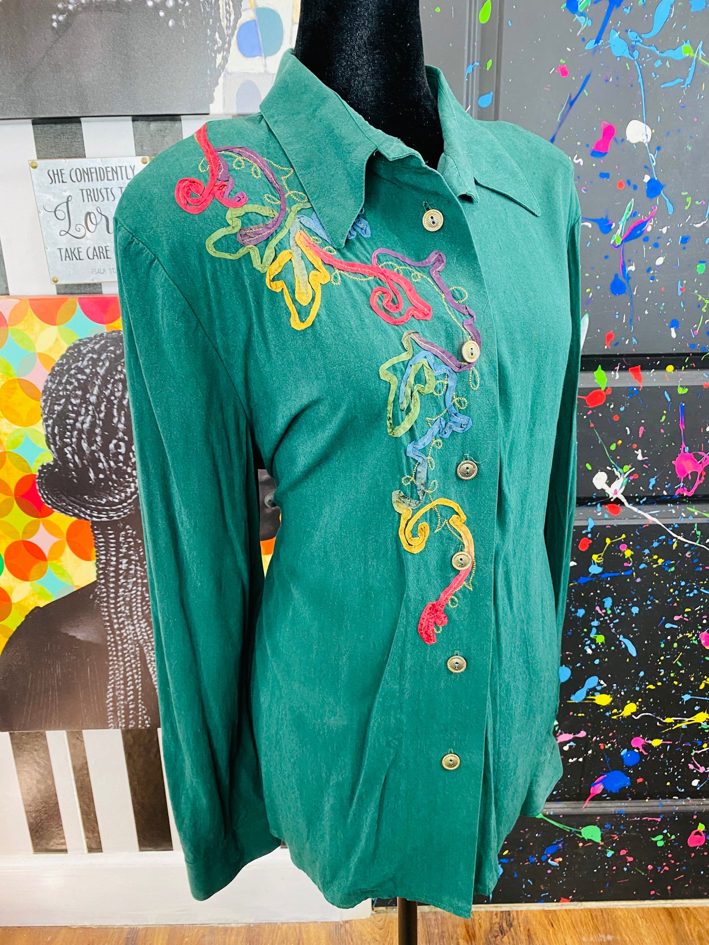 Vintage HW Long Sleeve Blouse