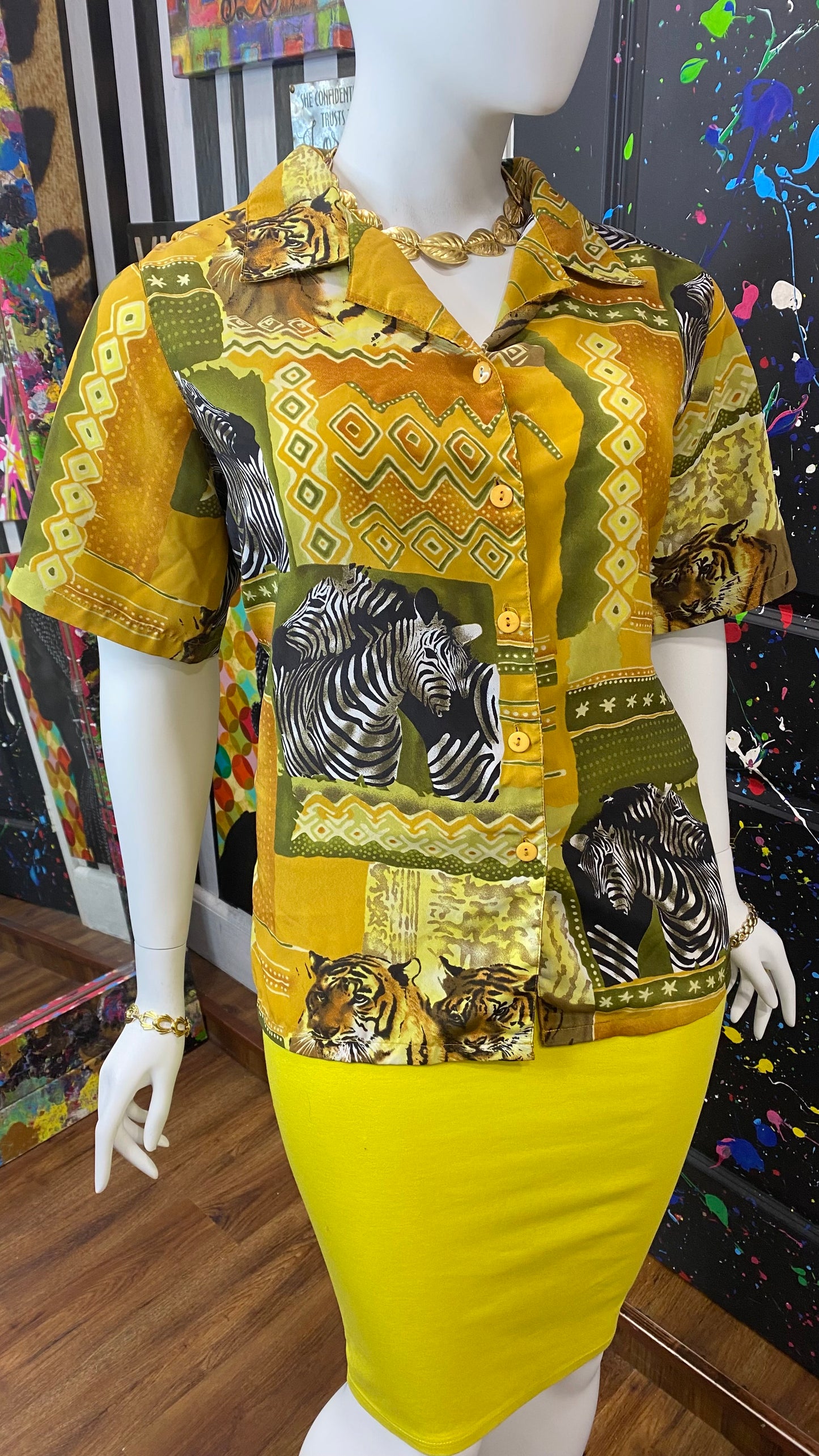 Vintage Safari Blouse (18/20)