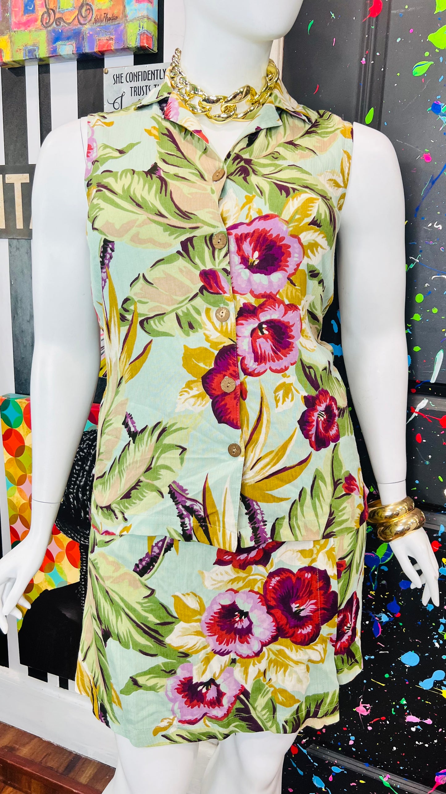 Vintage Vacation - Deadstock New w/ Tags Skort Set (12)