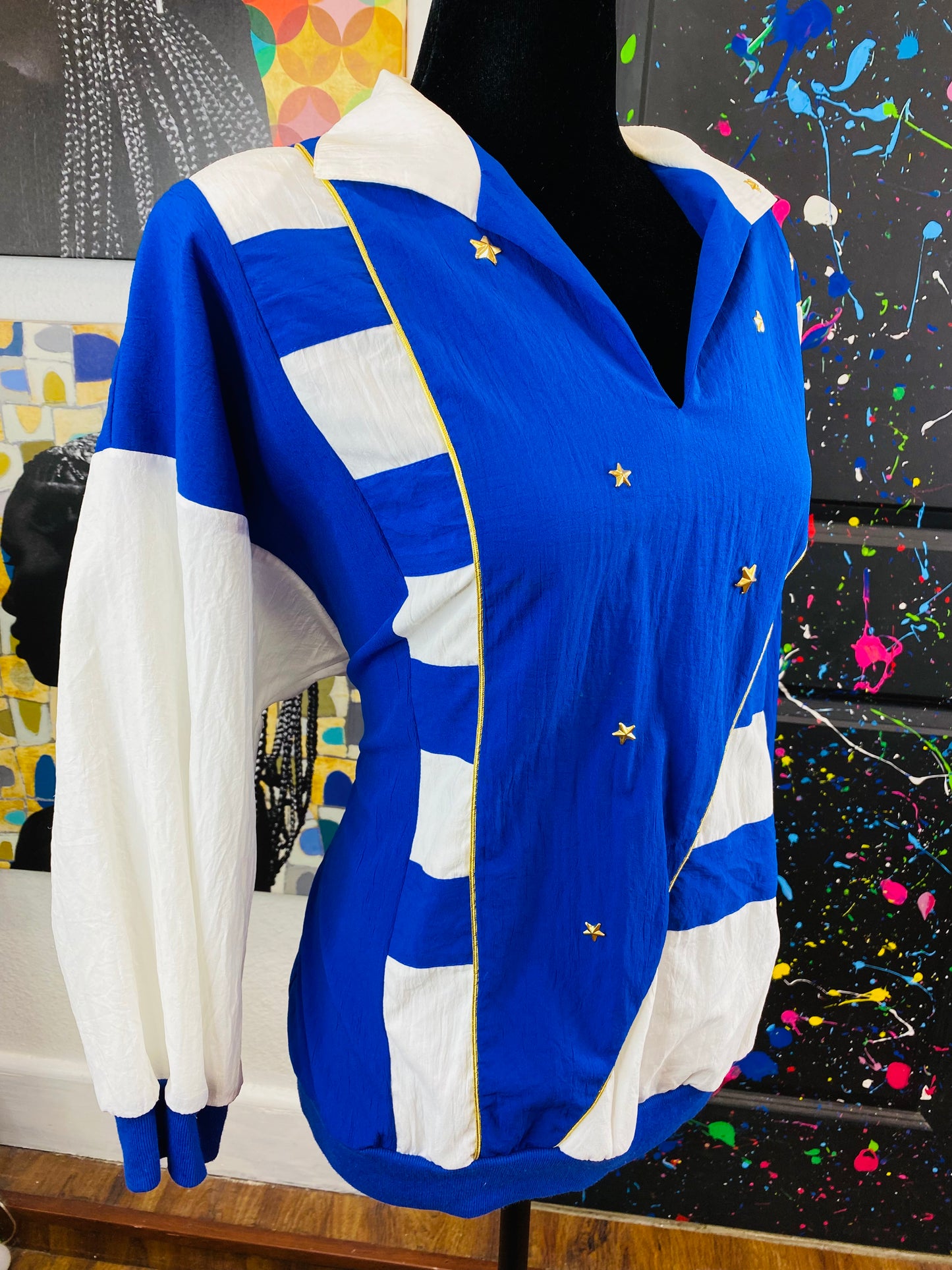 Vintage Short Sleeve Blouse