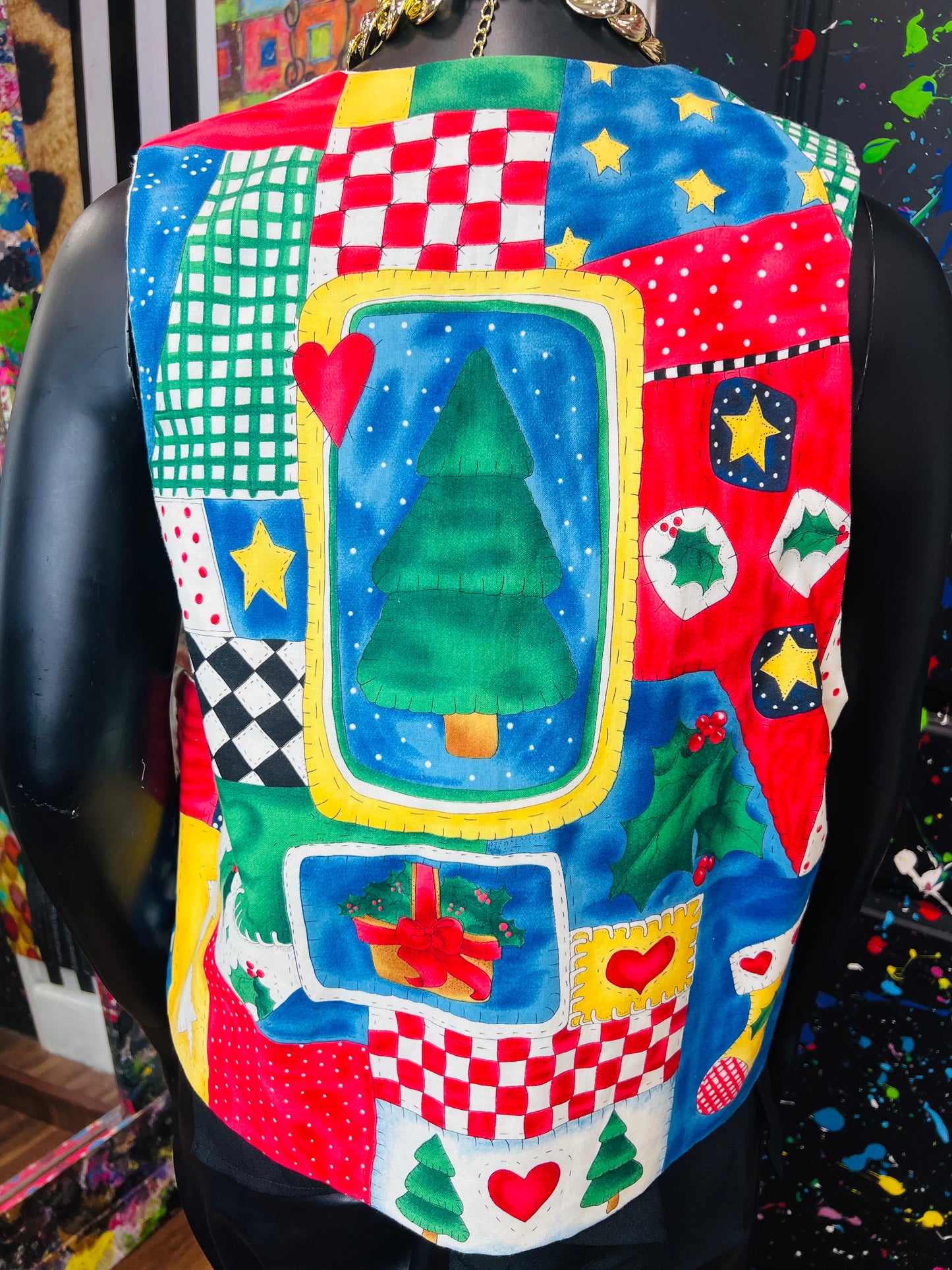 Vintage Festive Vest (16)