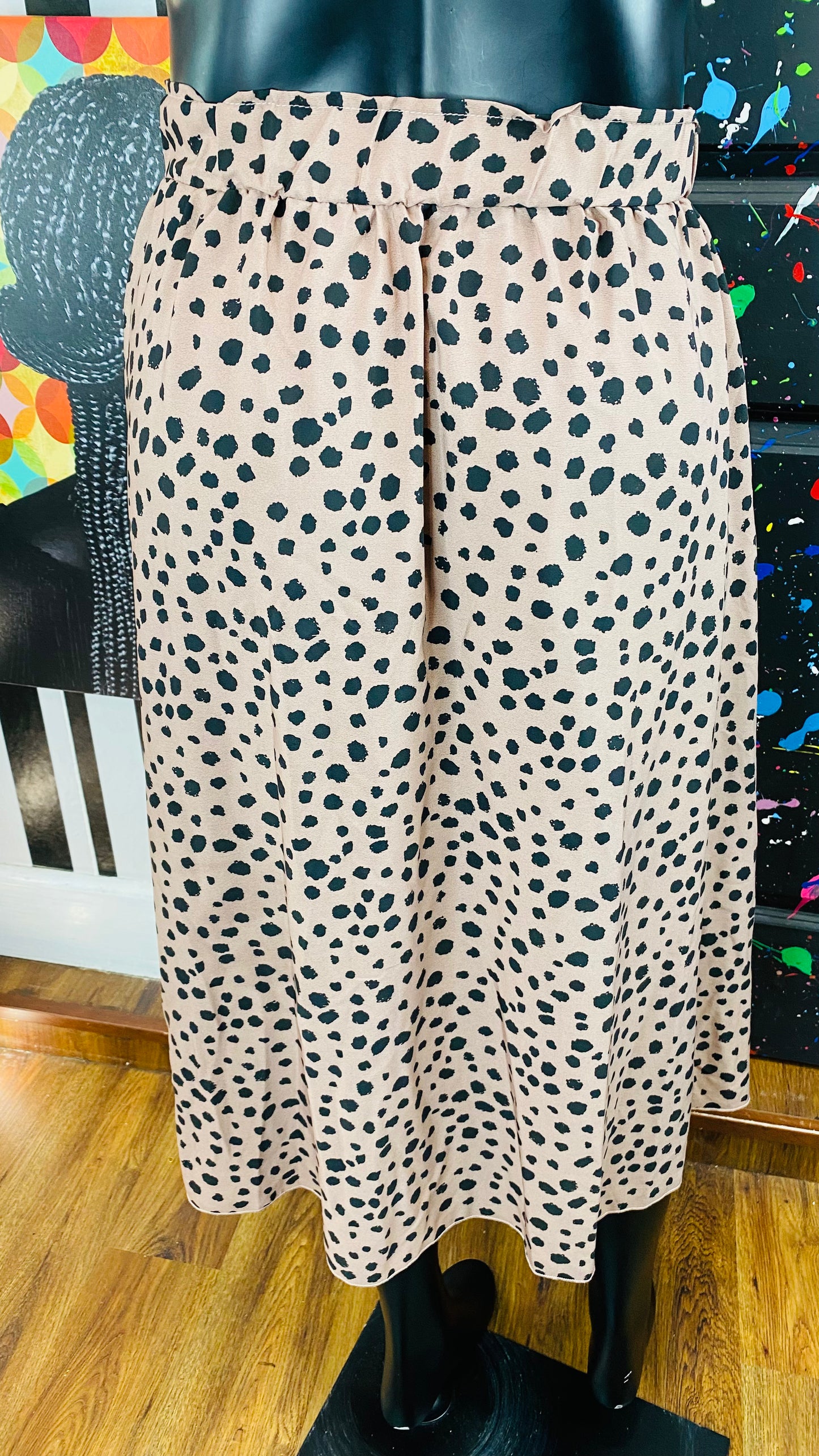 Animal Print Skirt