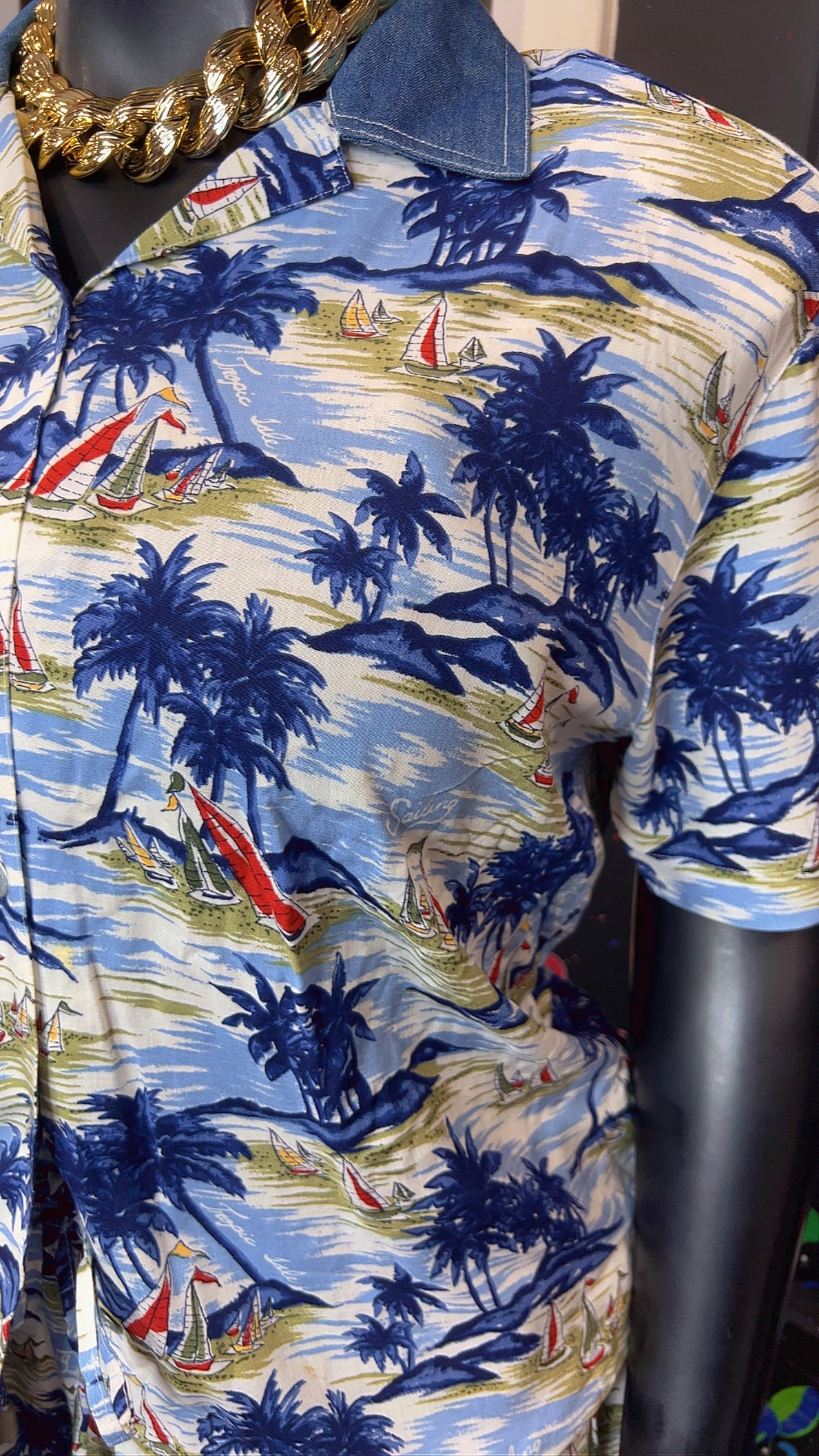 Vintage Tropical Shorts Set (16)