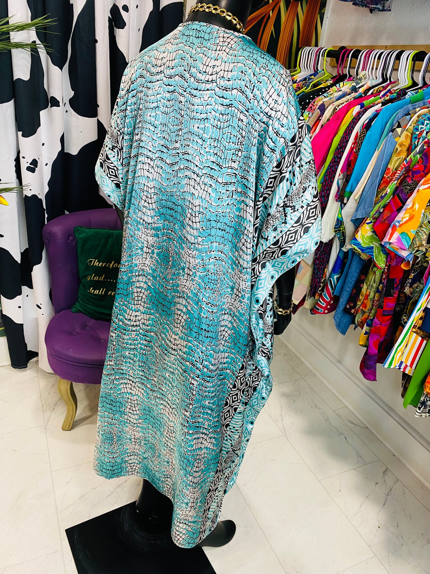 Vintage Kaftan Dress