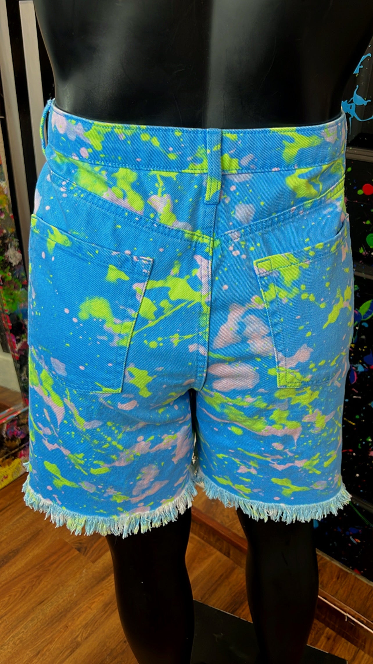 Vintage Inspired Denim Shorts (16)
