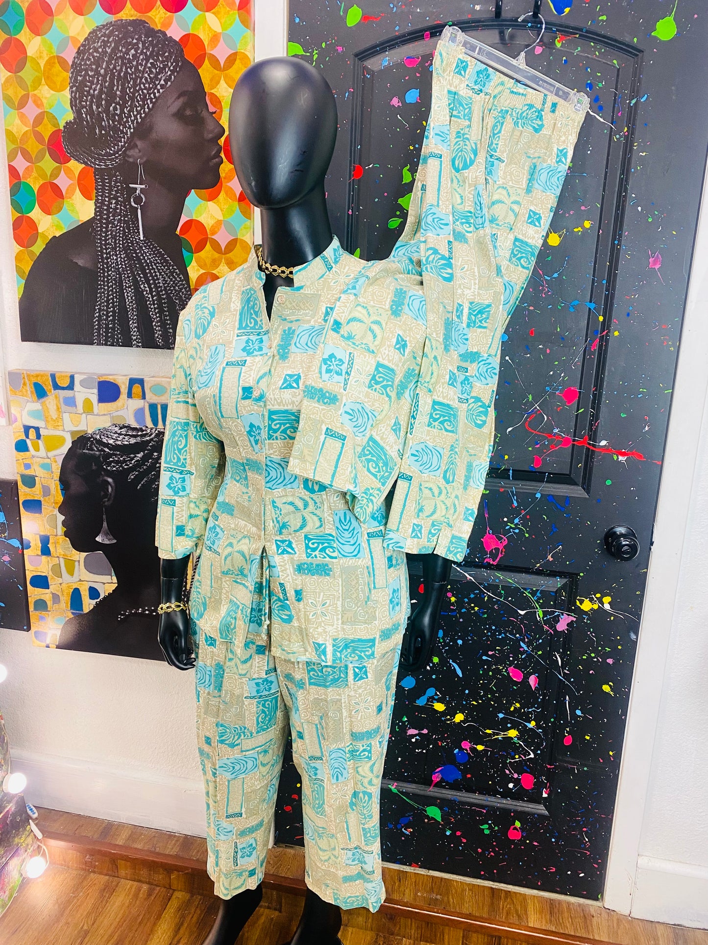 Vintage NAPA VALLEY 3pc Pants Set