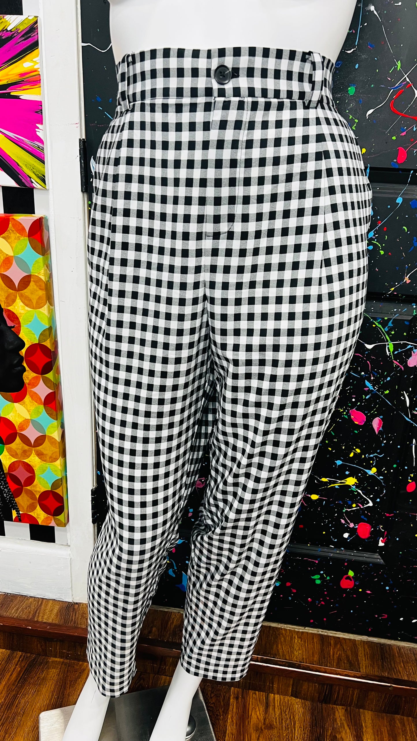 Black & White Checkered Pants (22)