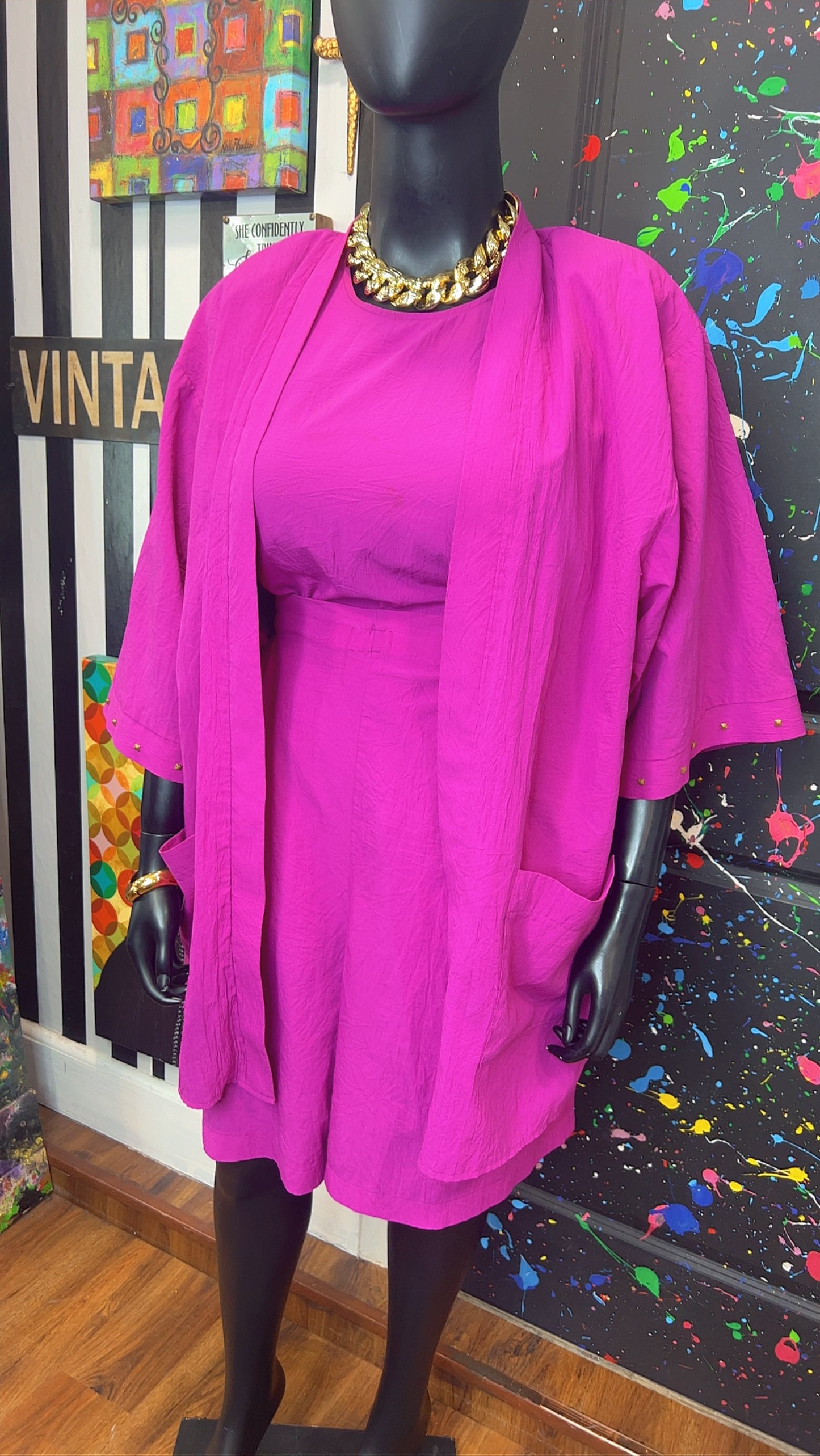 Vintage Shorts Set w/ Matching Duster (24W)
