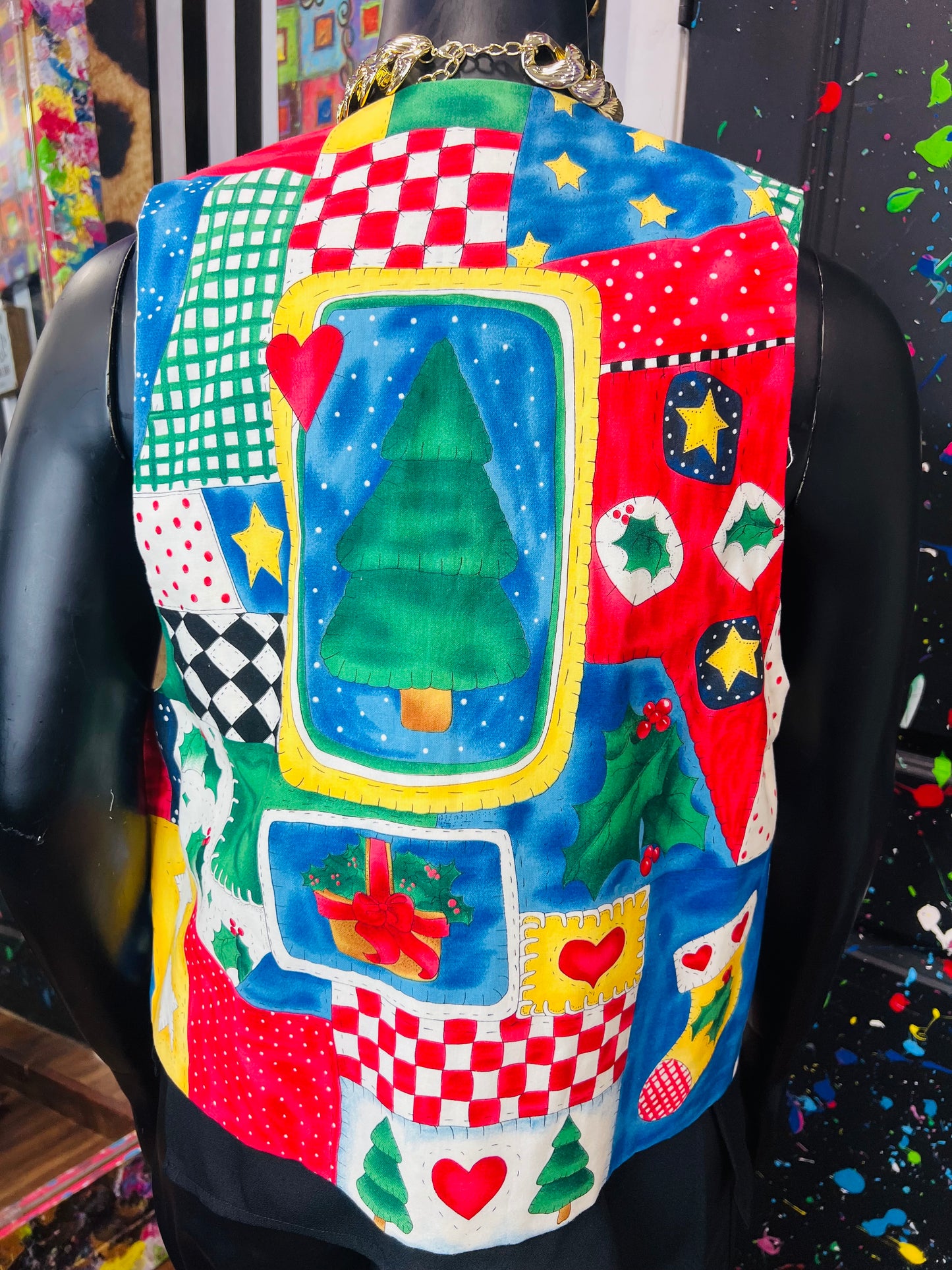 Vintage Festive Vest (16)