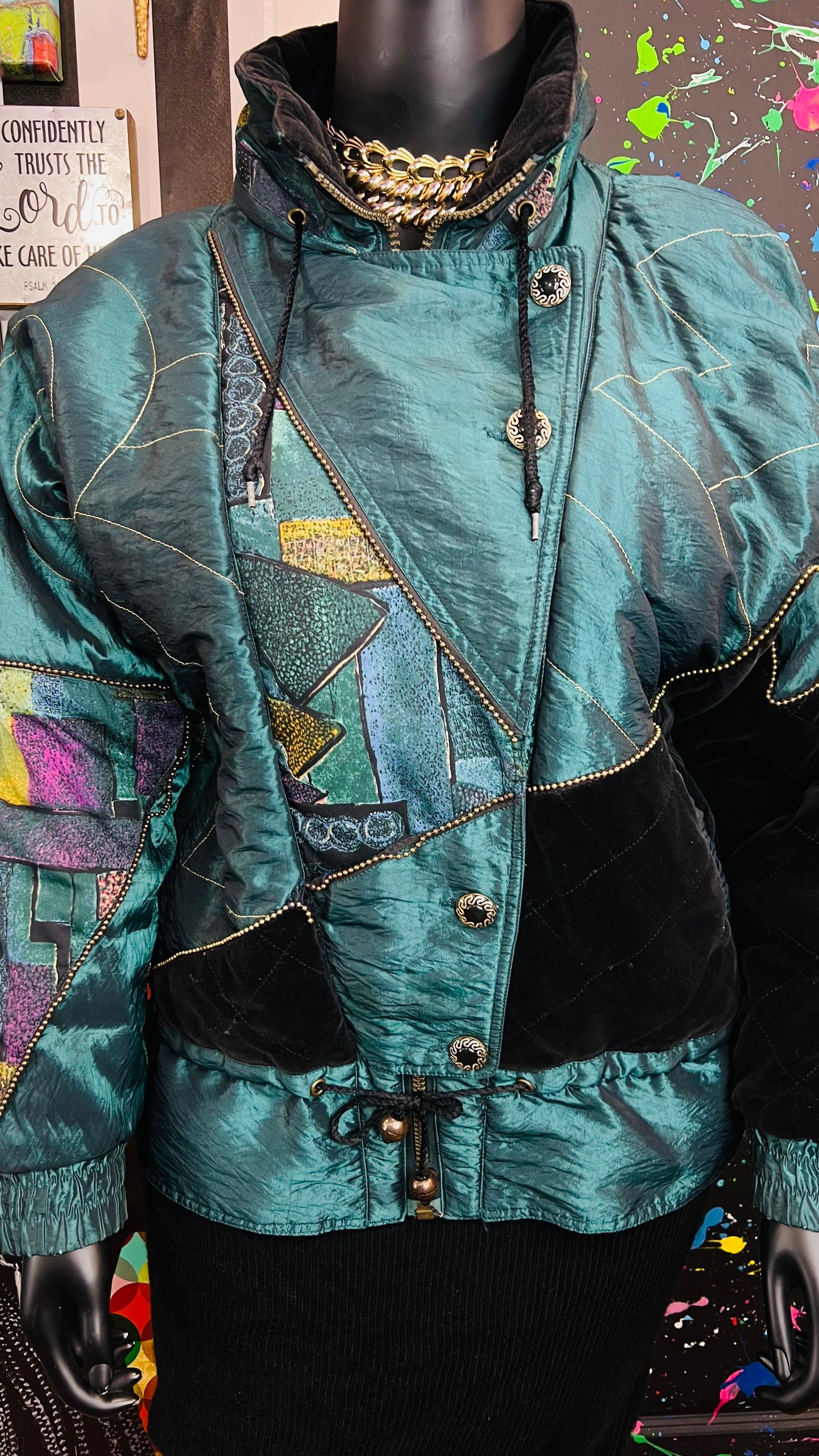 Vintage Mulberry Street Puffer Coat (20W)