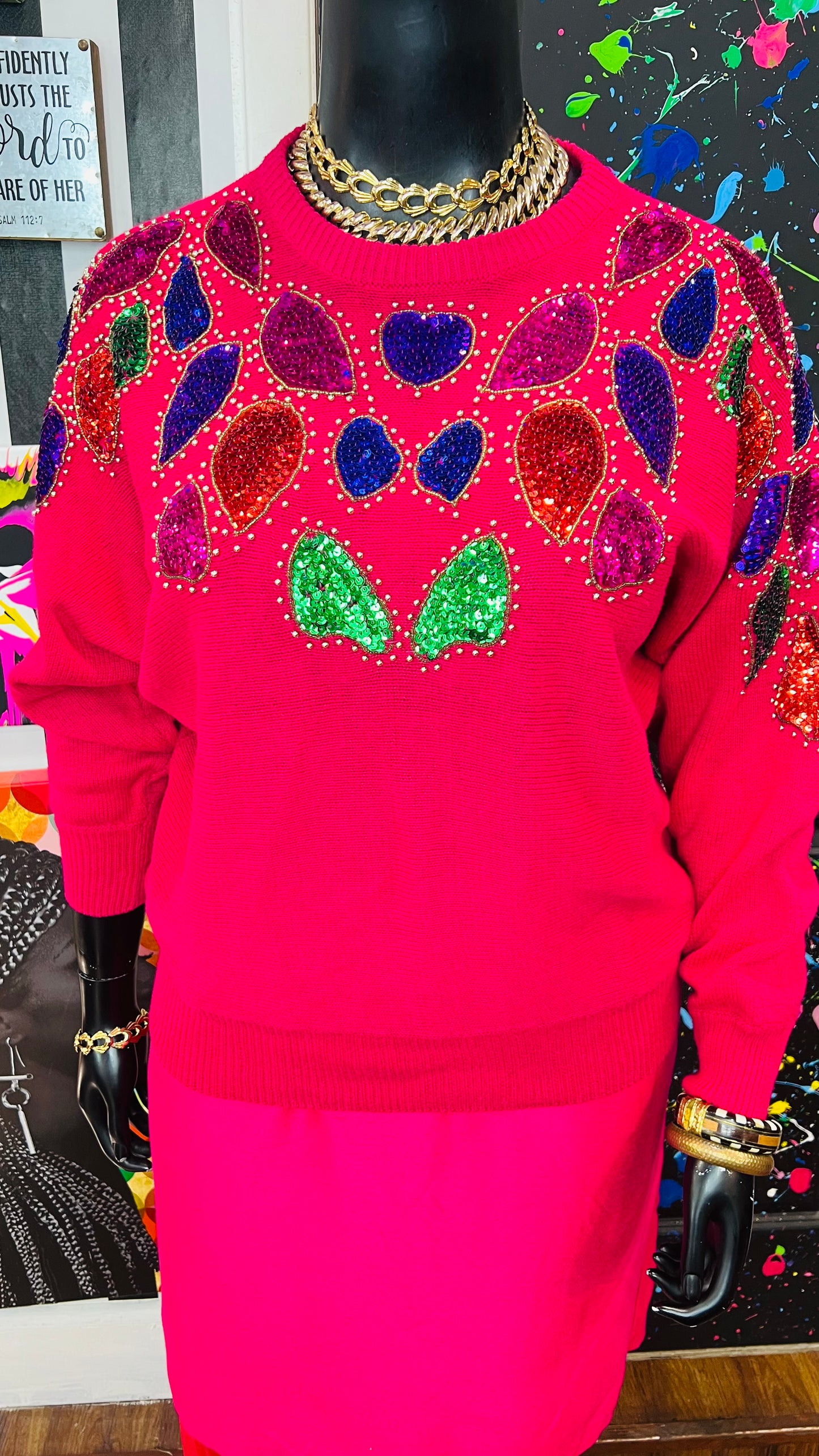 Vintage Diana Marco Sweater (22W)