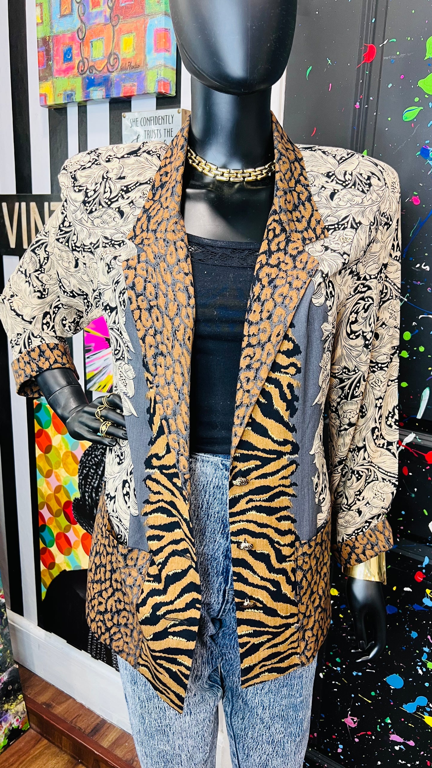 Vintage Carole Little Blazer (12/14)