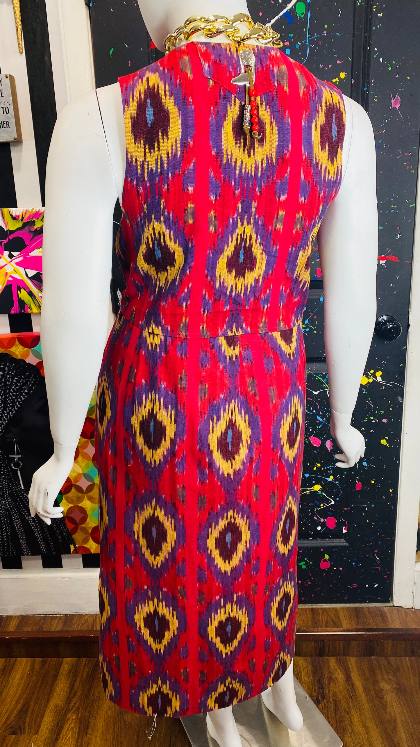 Vintage Fringe Tribal Print Set (12)