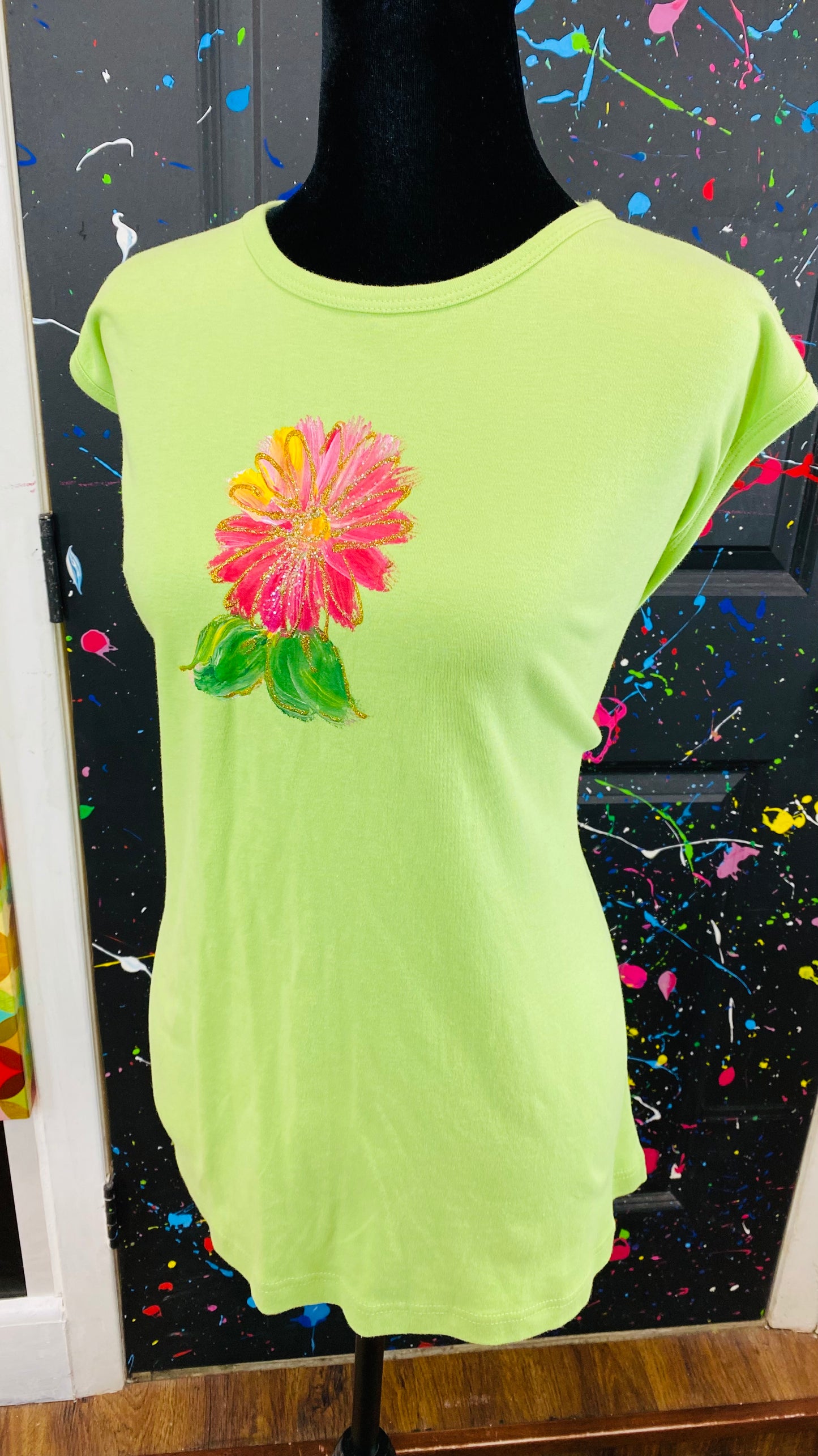 Vintage 3/4 Sleeve 2pc Blouse