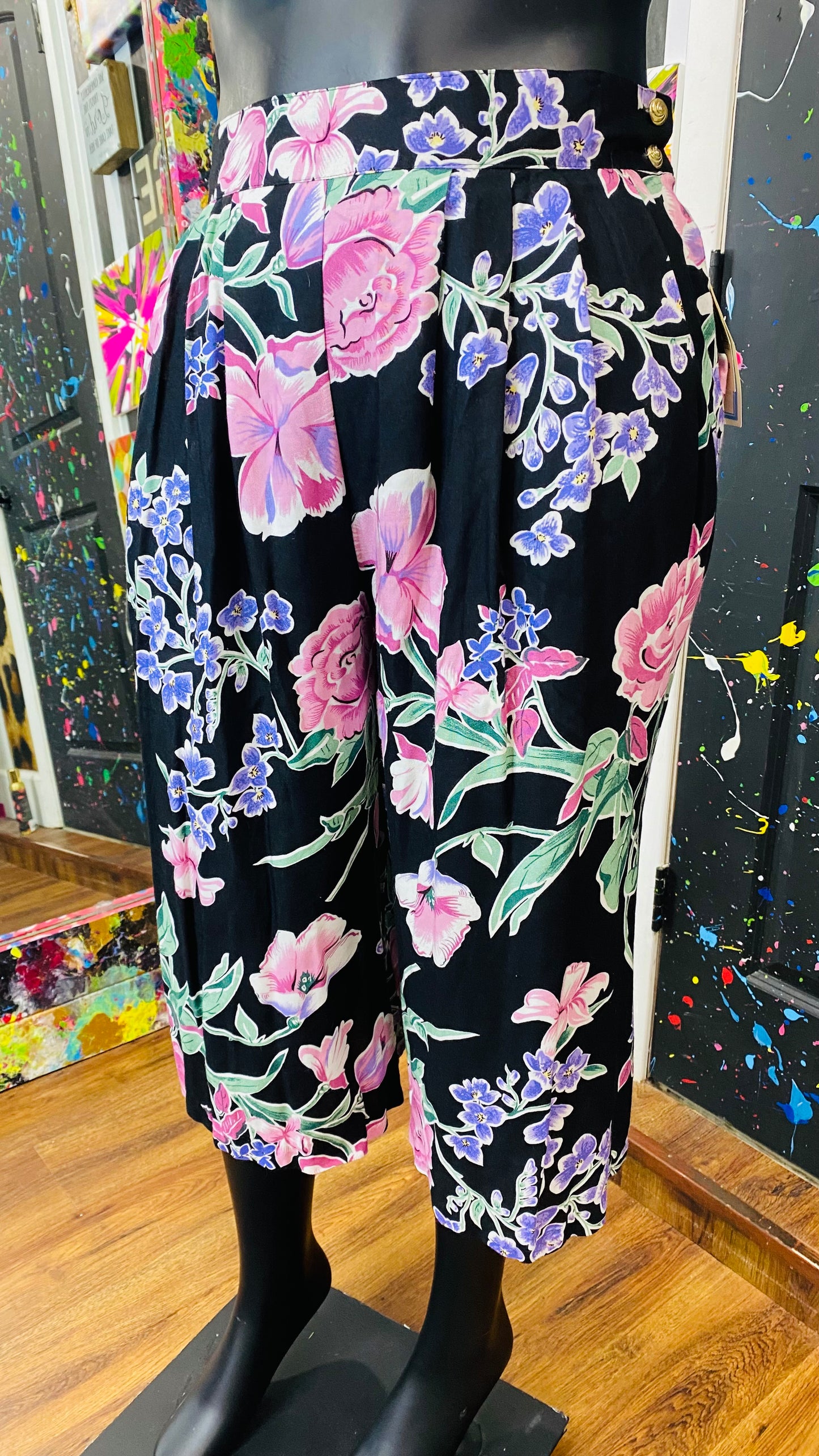 Vintage Floral Gaulchos (24)