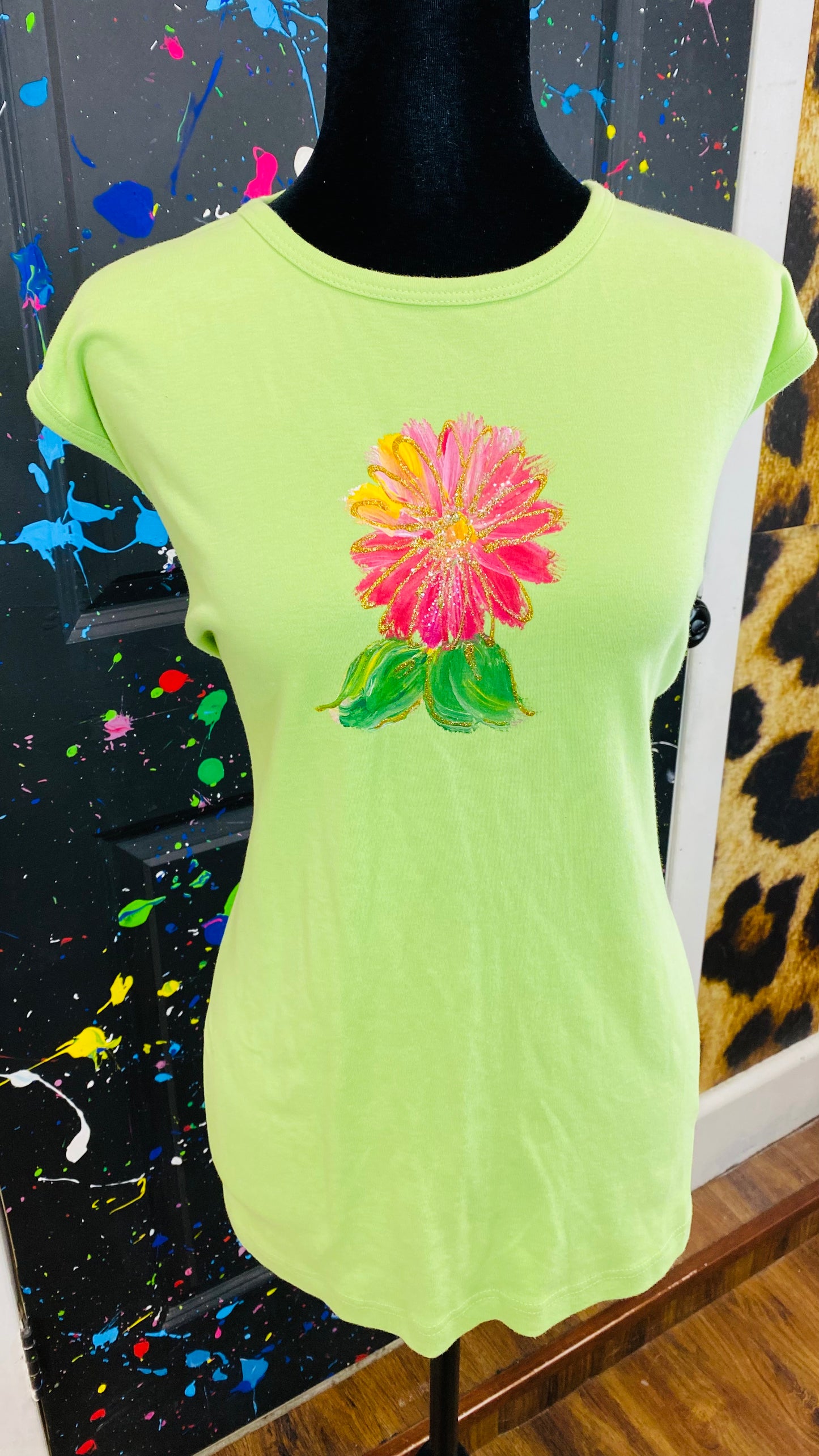 Vintage 3/4 Sleeve 2pc Blouse