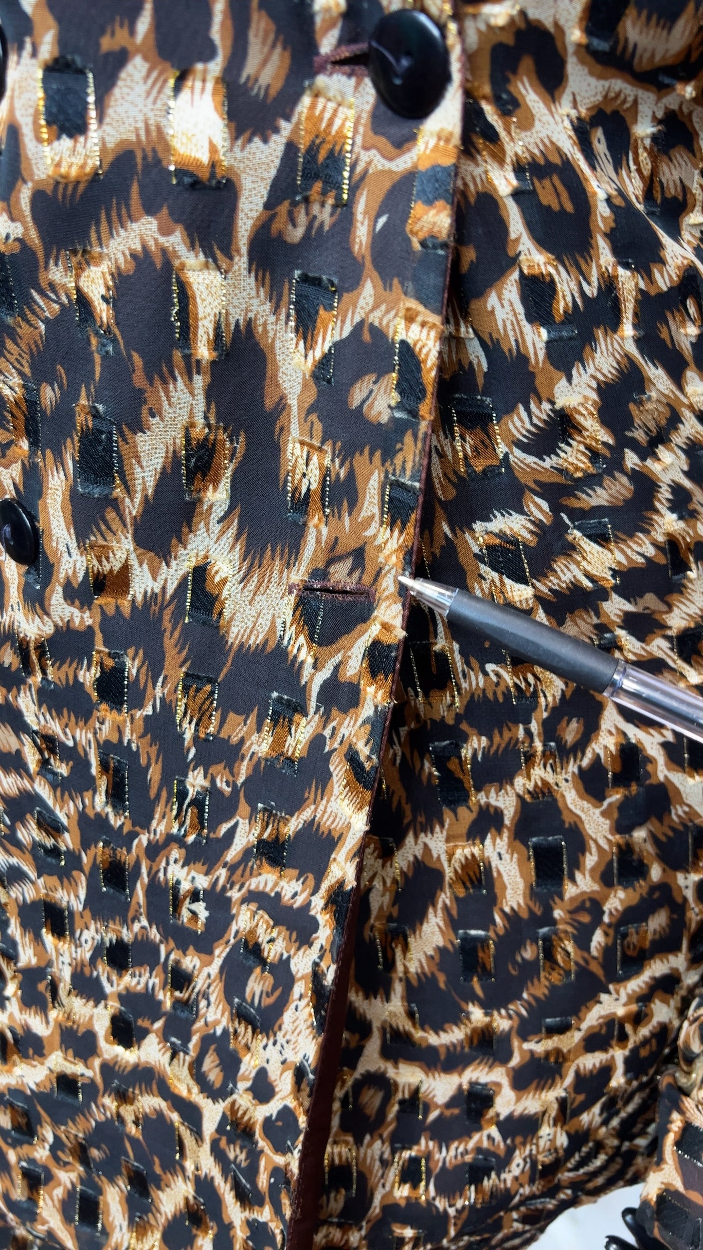 Vintage Animal Print Skirt Set (24)