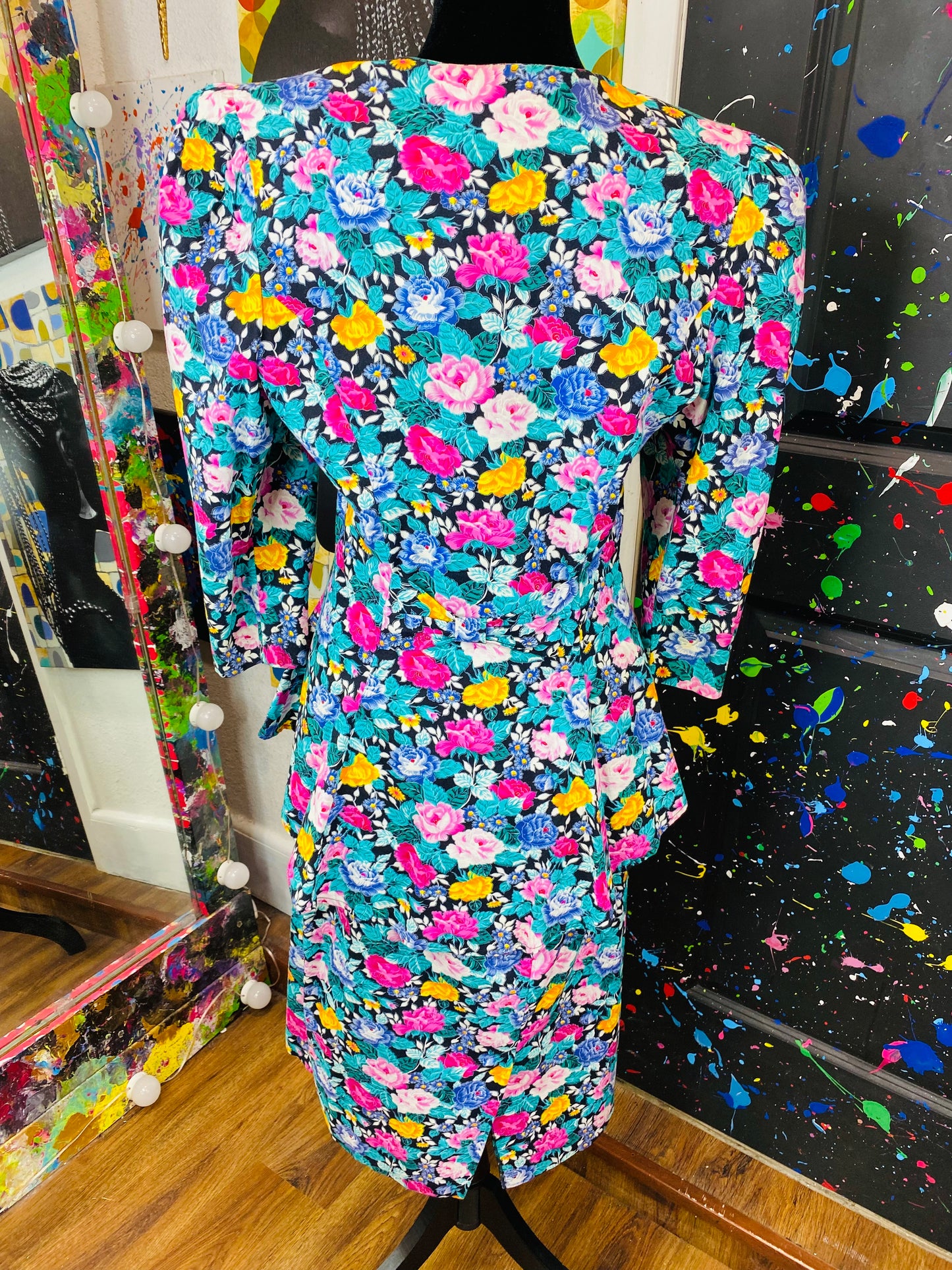 Vintage 2 piece skirt set