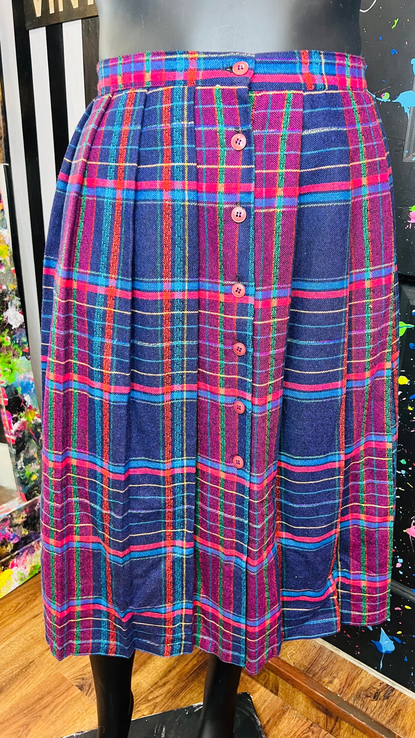 Vintage Sag Harbor Wool Skirt (16)