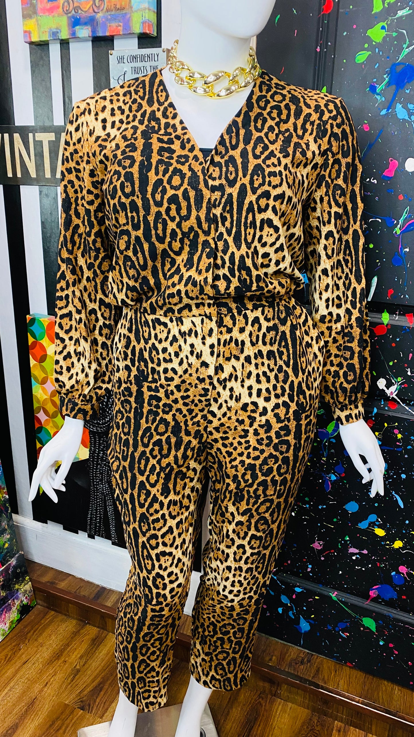 Animal Print Jumpsuit (20)