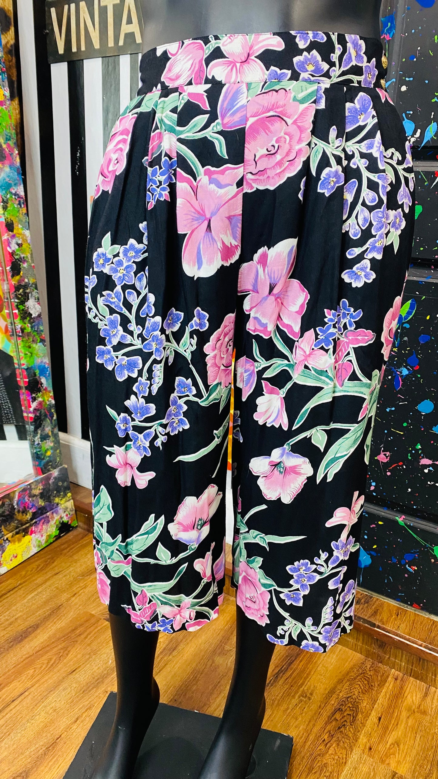 Vintage Floral Gaulchos (24)