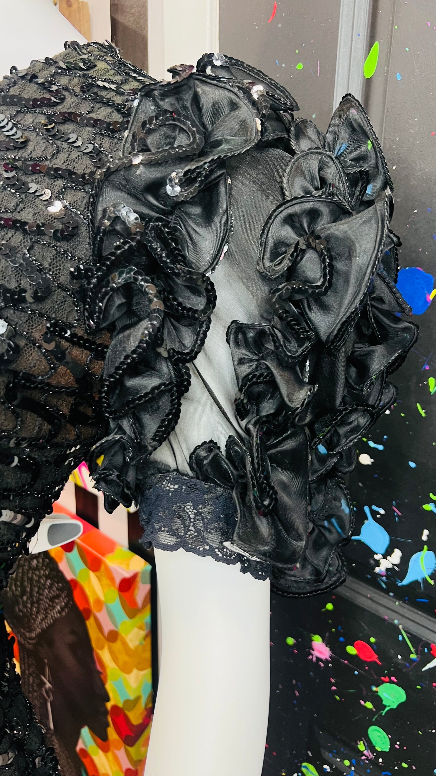 Vintage Sequin Formal Dress (14)