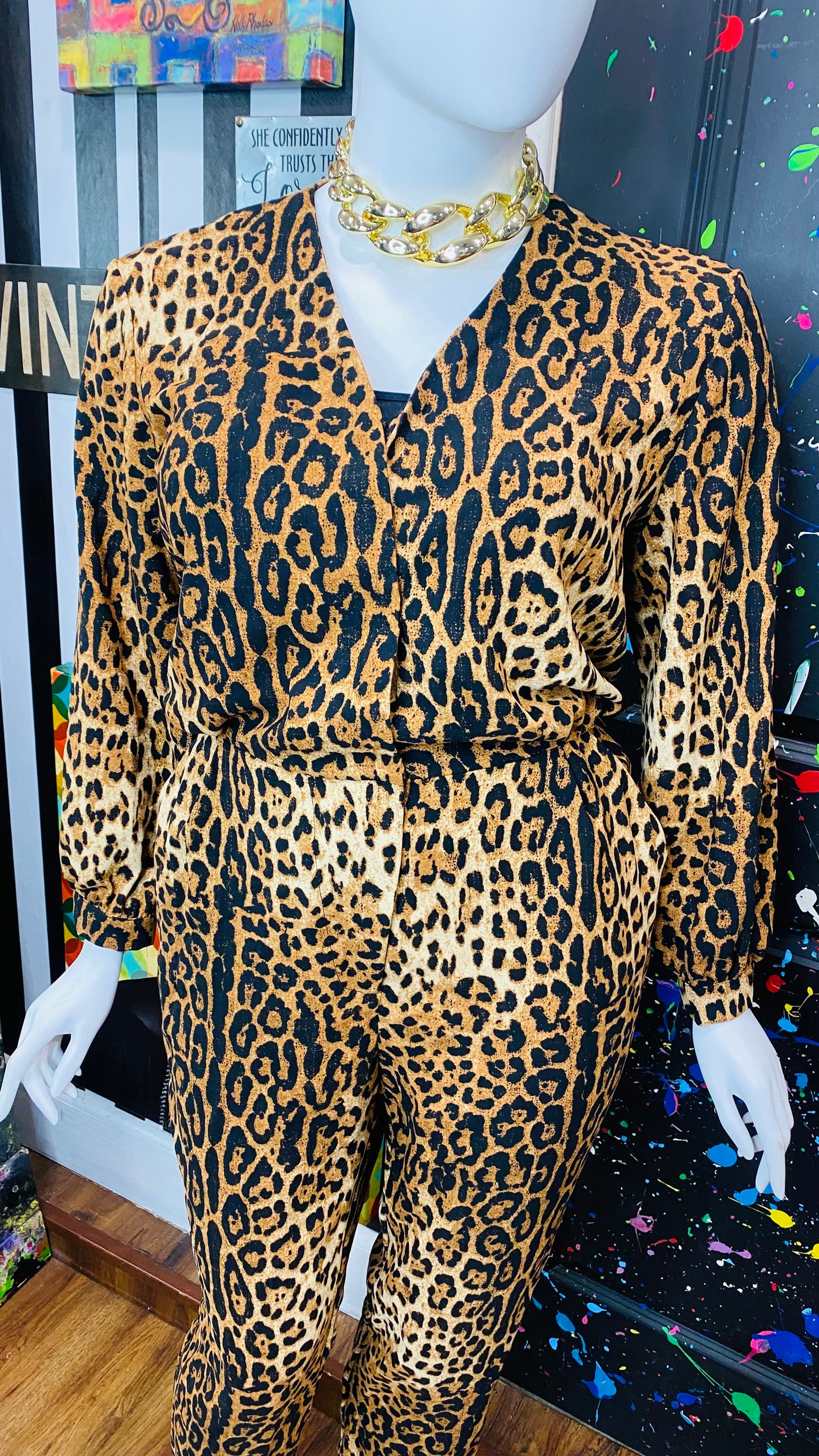 Animal Print Jumpsuit (20)