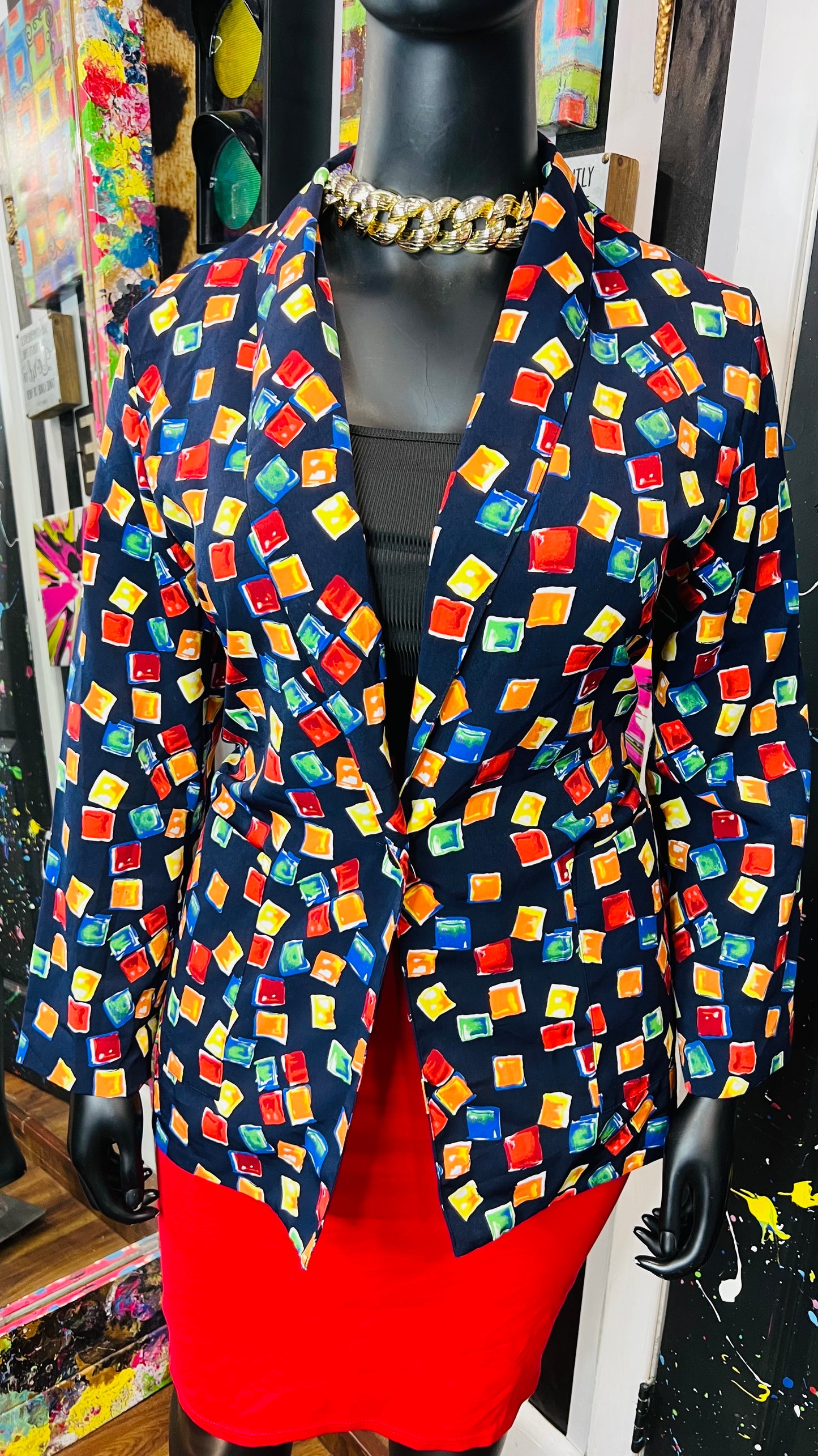 Vintage Block Blazer (16)