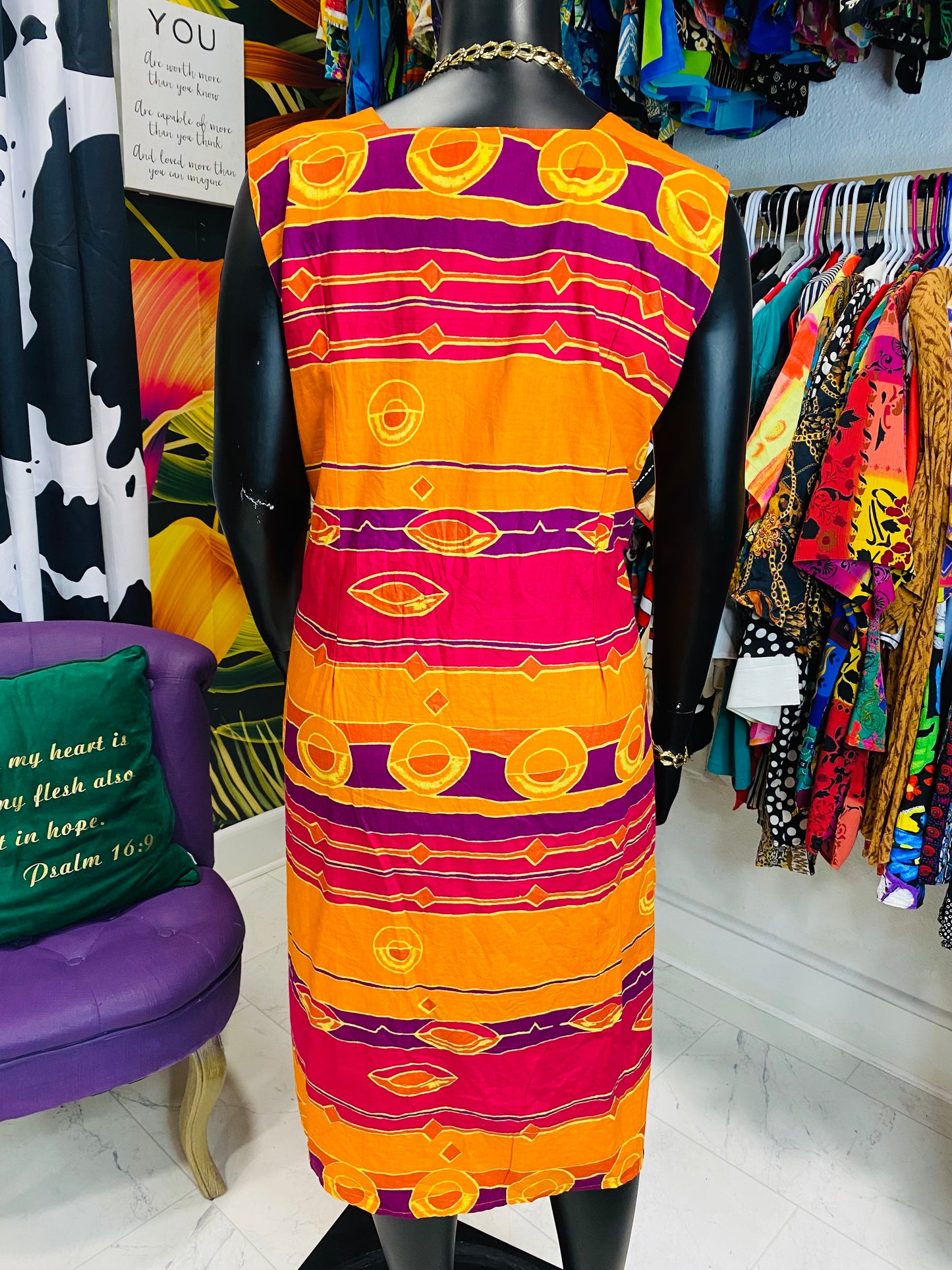 Vintage Sleeveless Dress