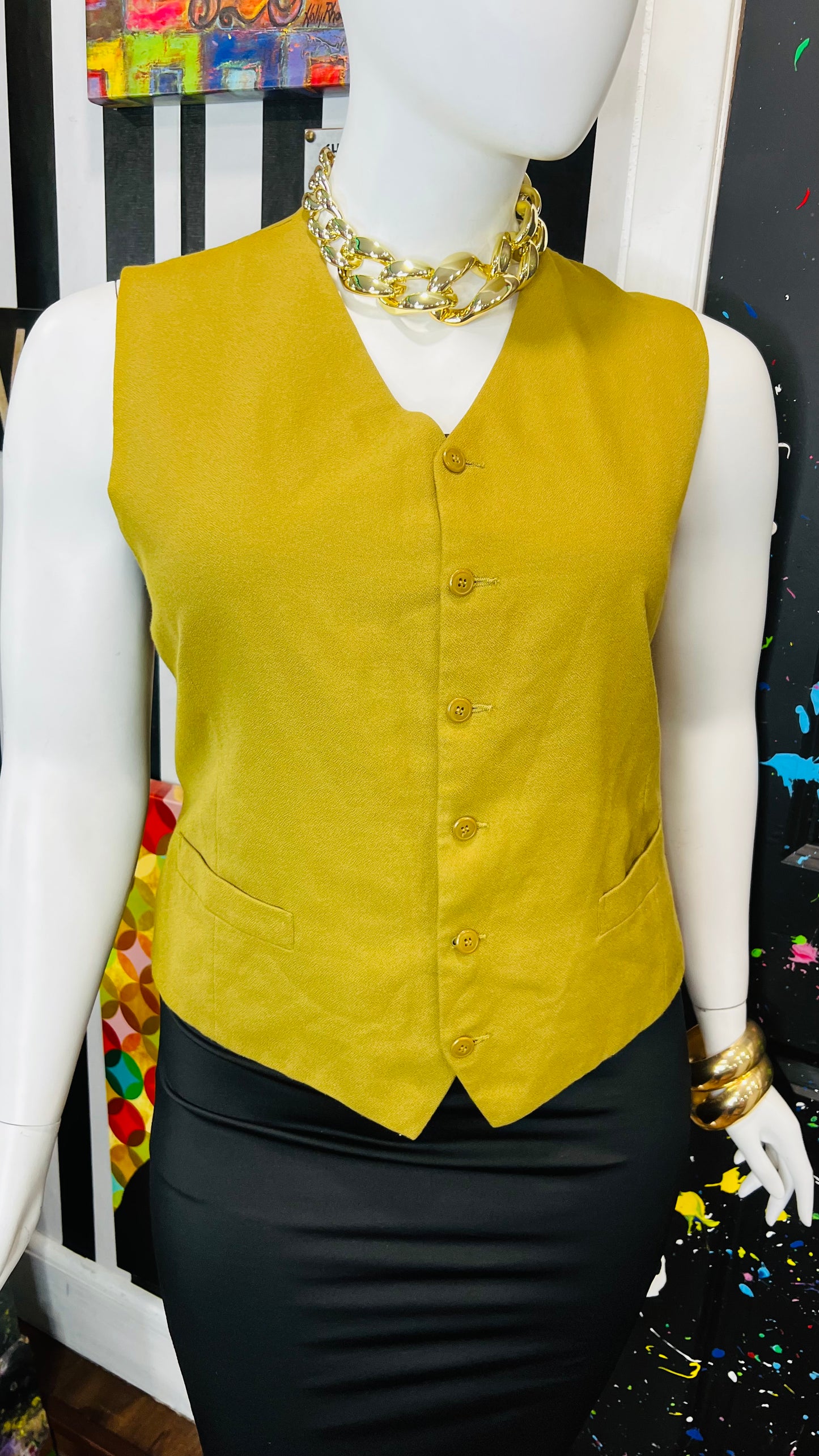 Vintage Gold Vest (14)