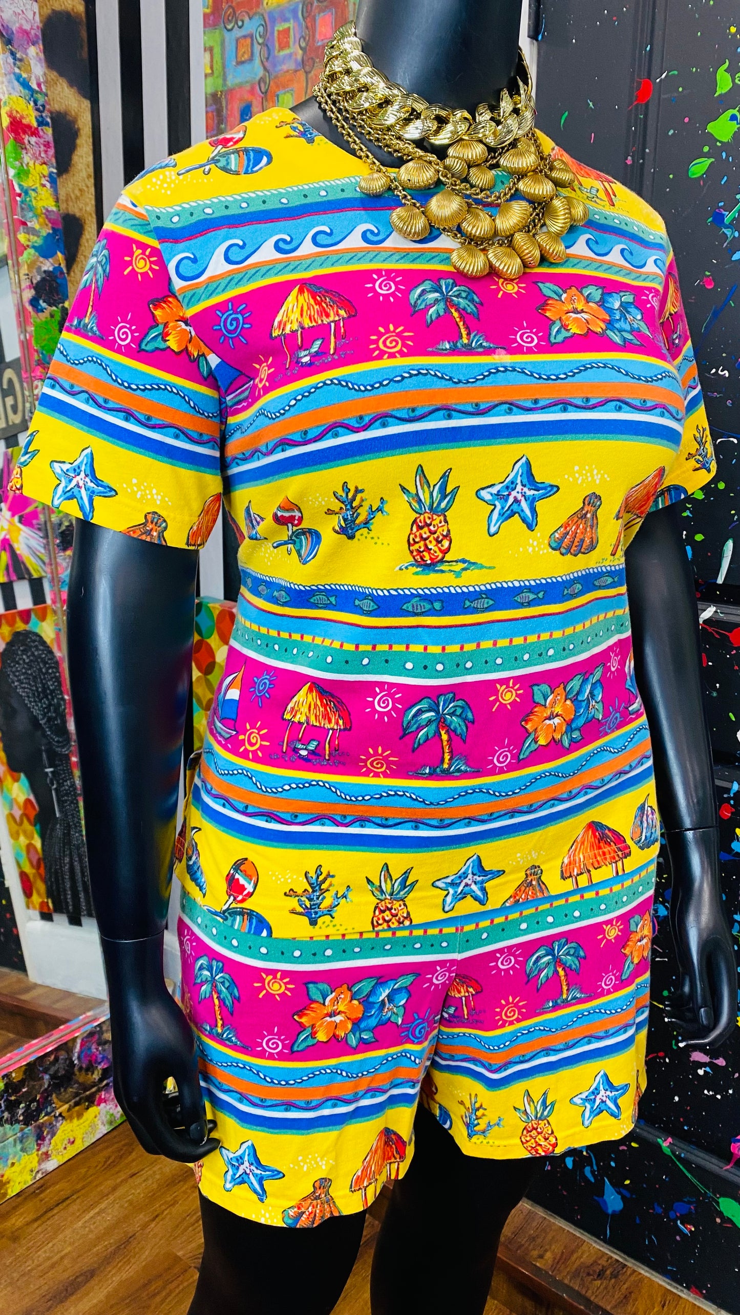 Vintage Cotton Shorts Set (18/20)