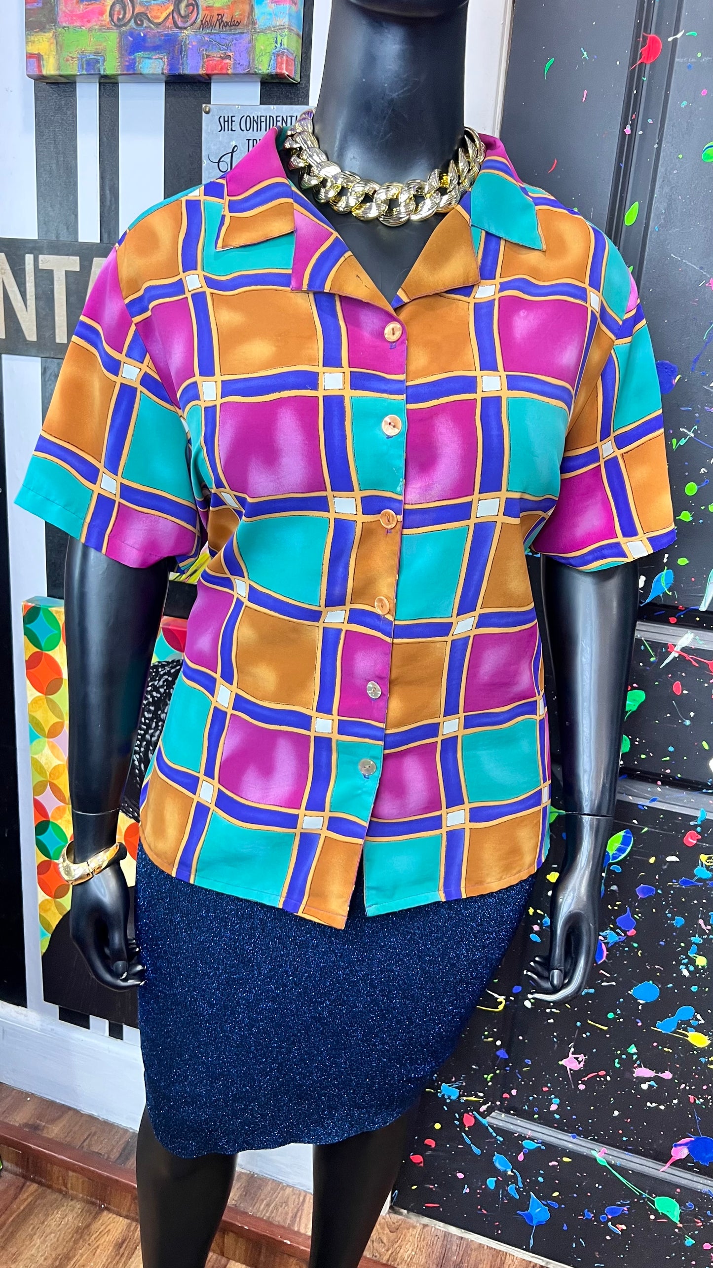 Vintage Block Blouse (20)