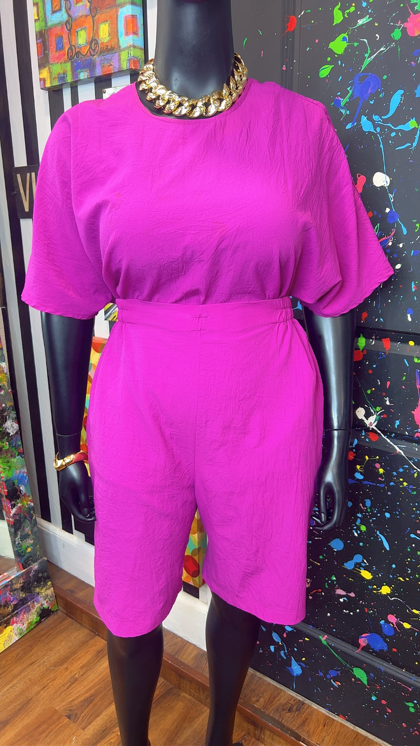 Vintage Shorts Set w/ Matching Duster (24W)